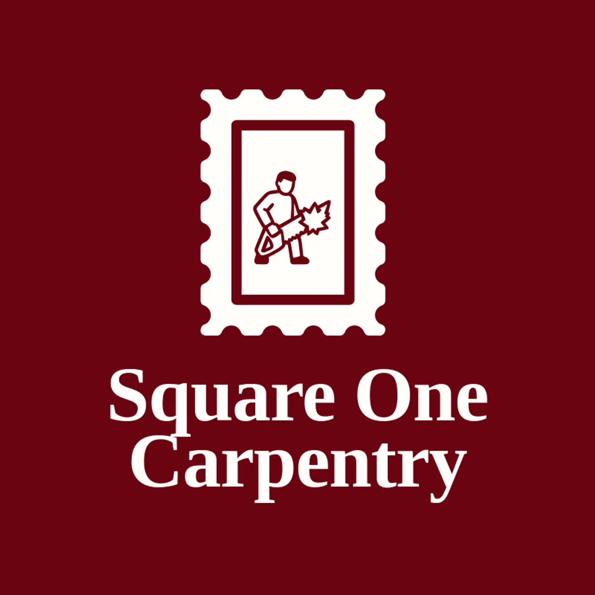 Square One Carpentry logo for carpenter