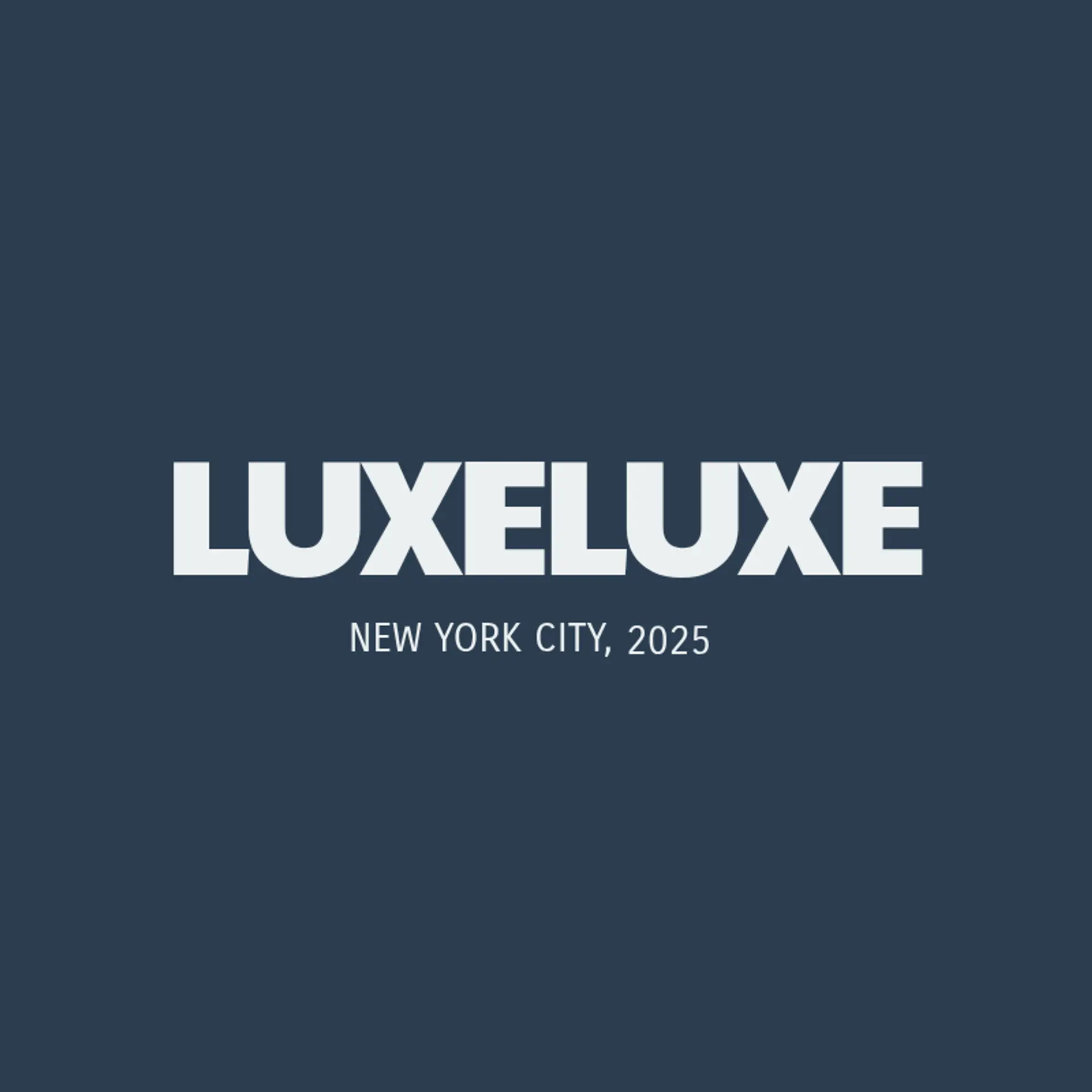 LuxeLuxe logo for fashion company