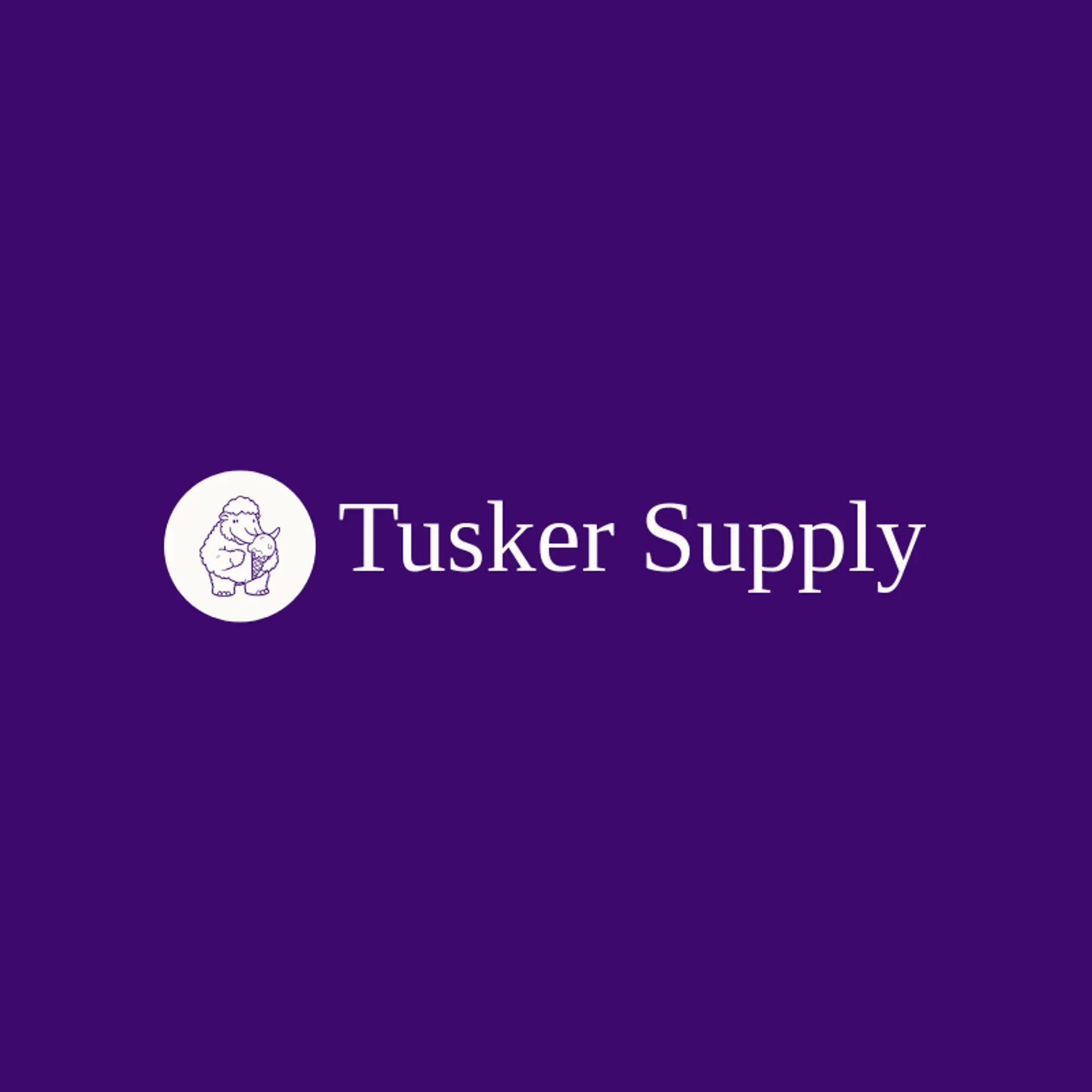 Tusker Supply logo for mammoth