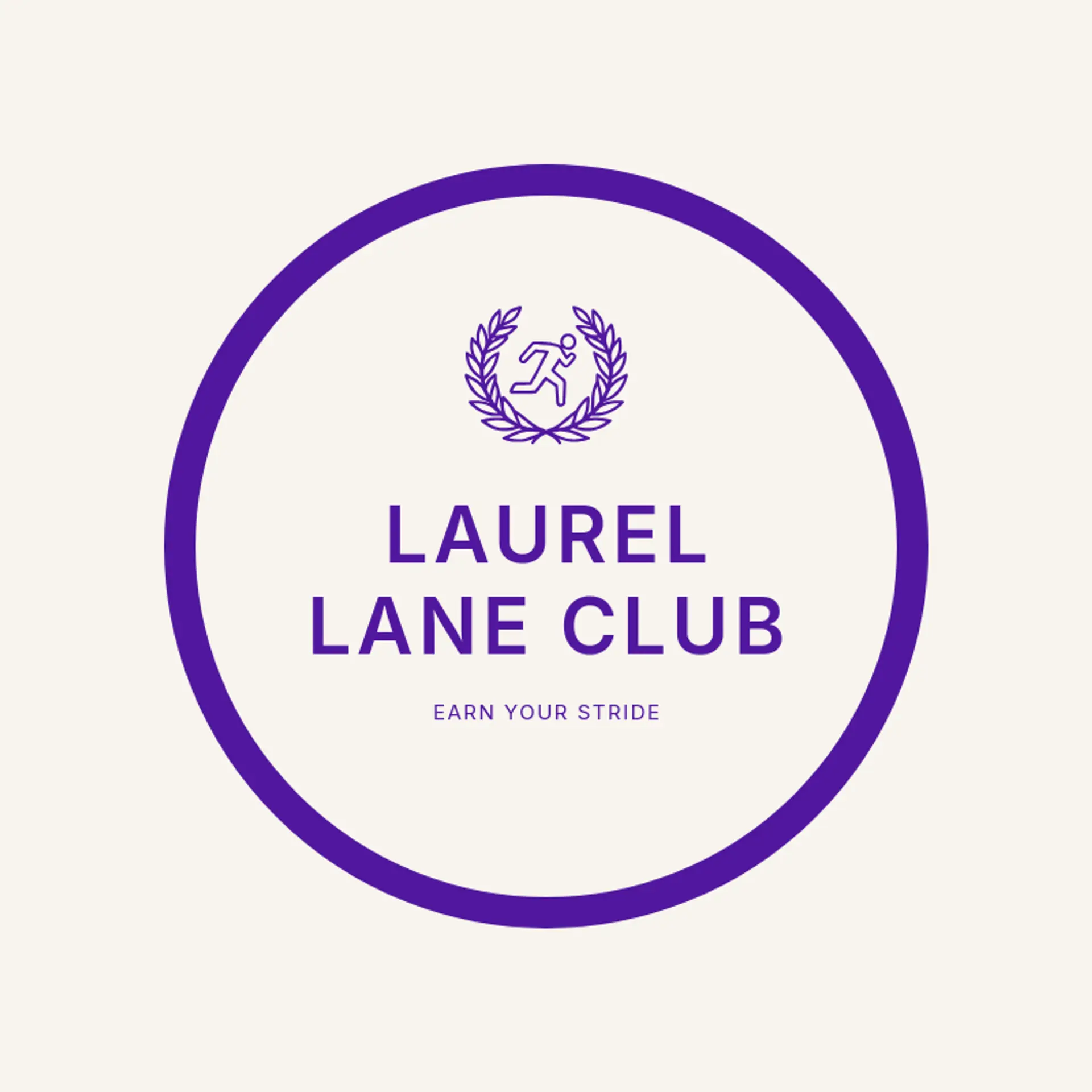 Laurel Lane Club logo for track