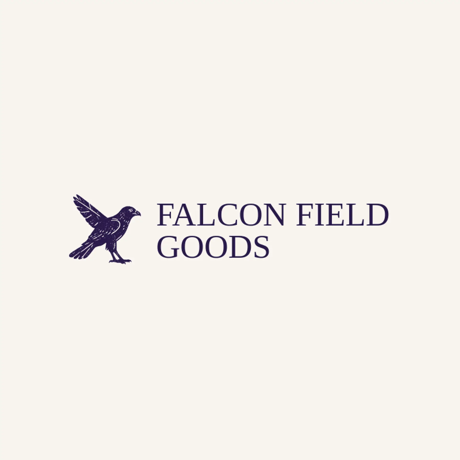 Falcon Field Goods logo for wings