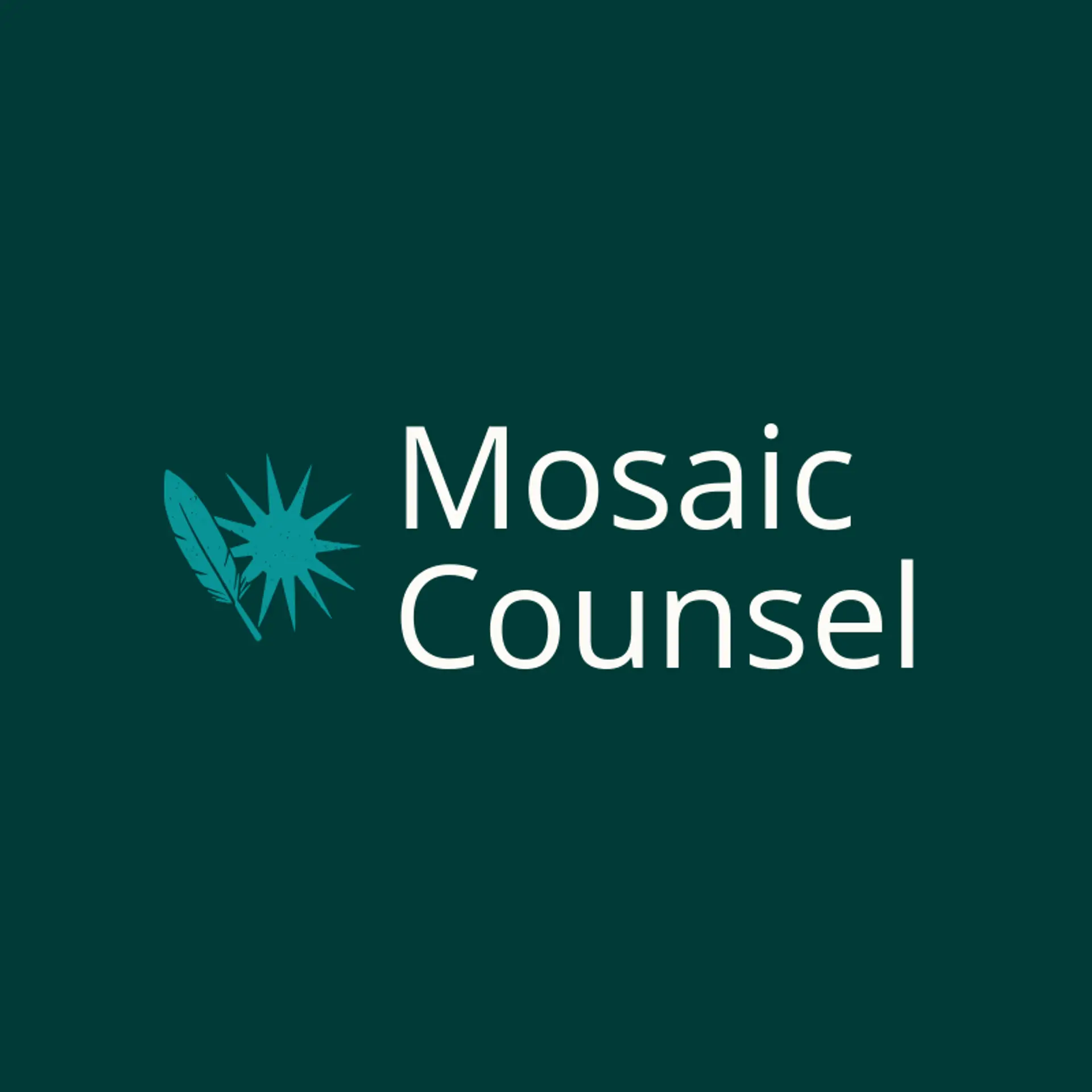 Mosaic Counsel logo for legal services