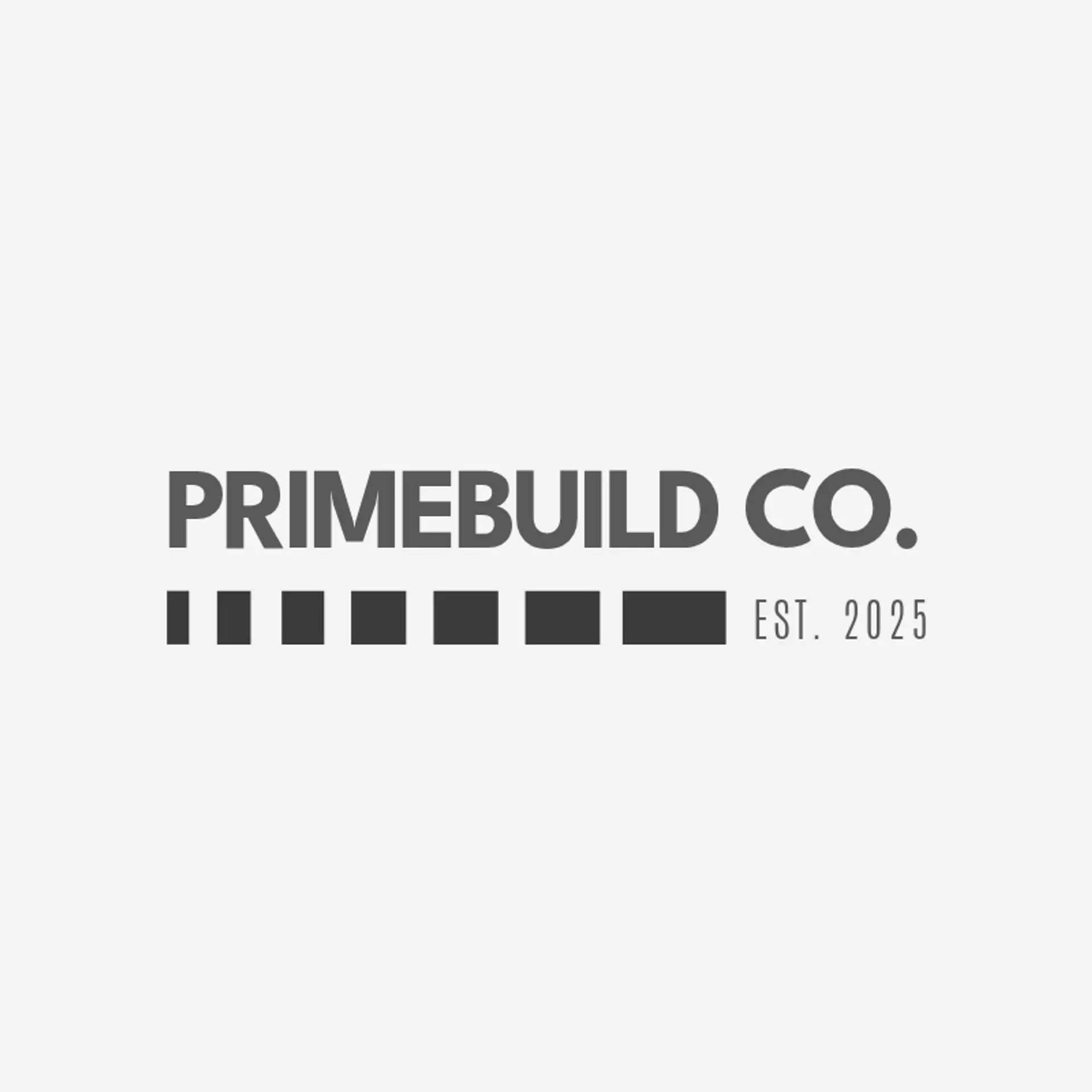 PrimeBuild Co. logo for commercial construction