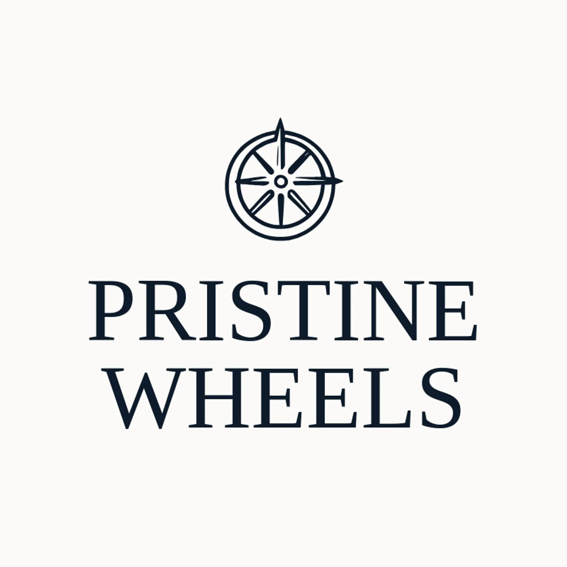 Pristine Wheels logo for mobile detailing