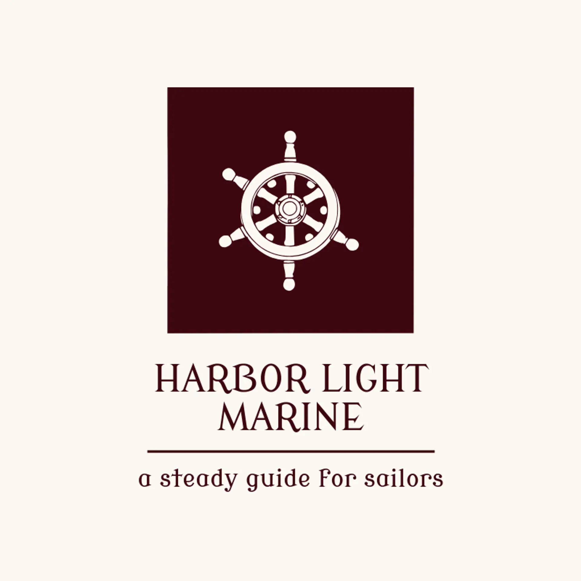 Harbor Light Marine logo for helm