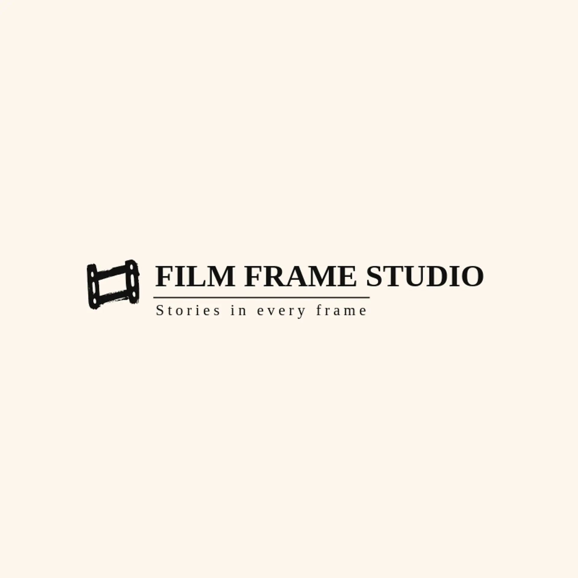 Film Frame Studio logo for photo