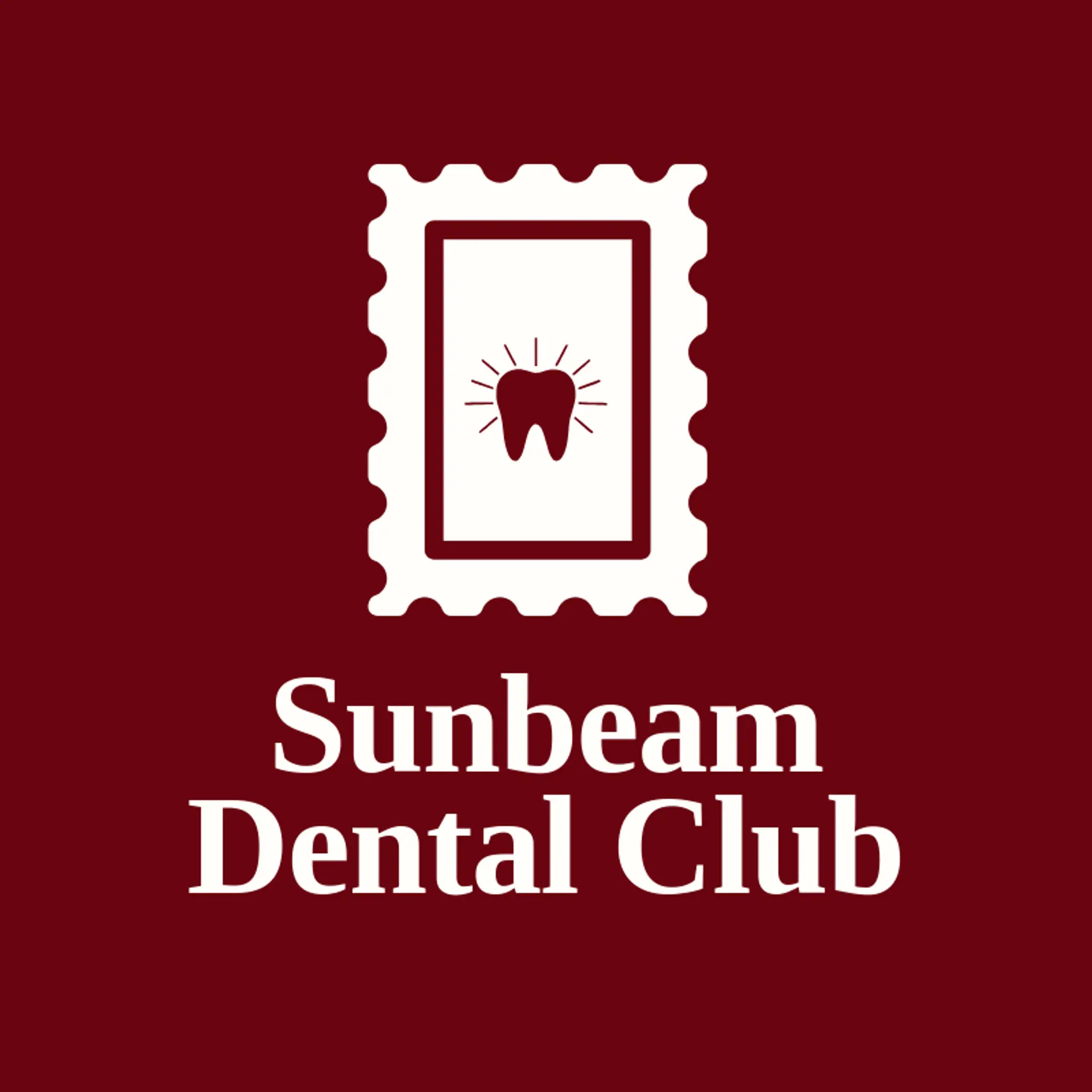 Sunbeam Dental Club logo for dentistry