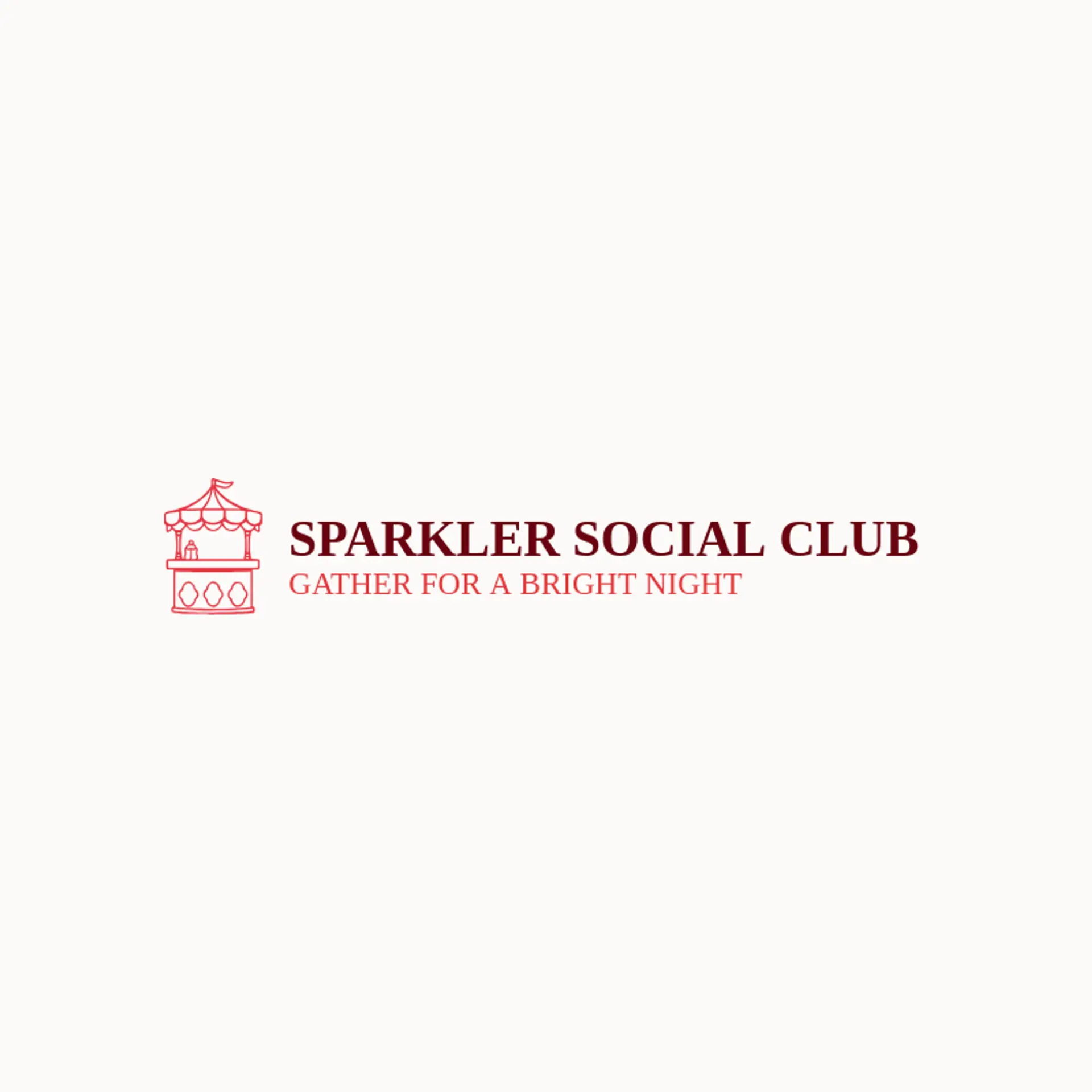 Sparkler Social Club logo for carnival
