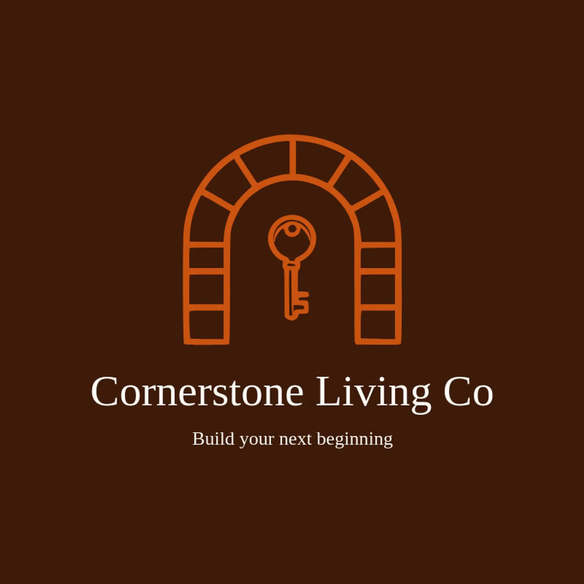 Cornerstone Living Co logo for realty