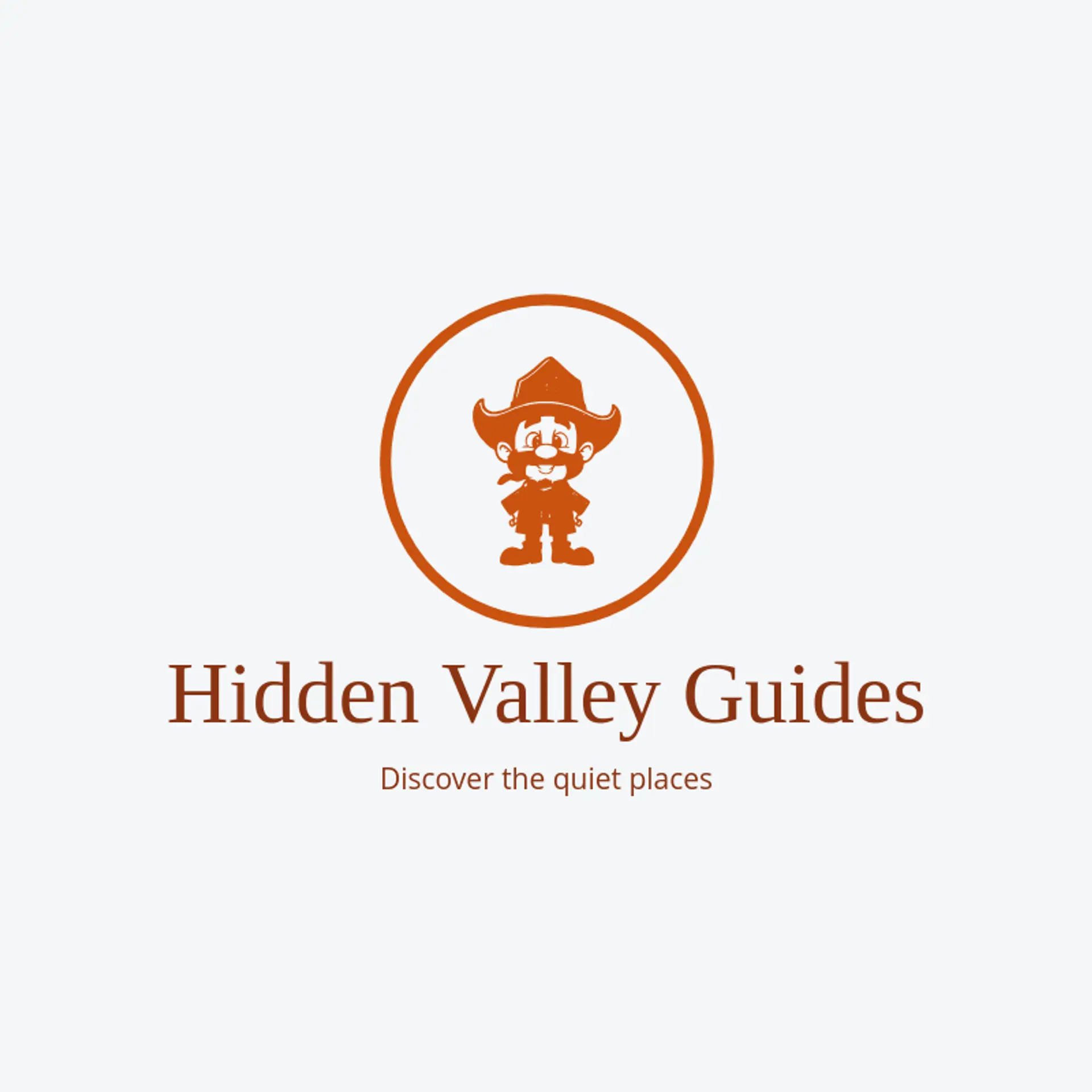 Hidden Valley Guides logo for explorer