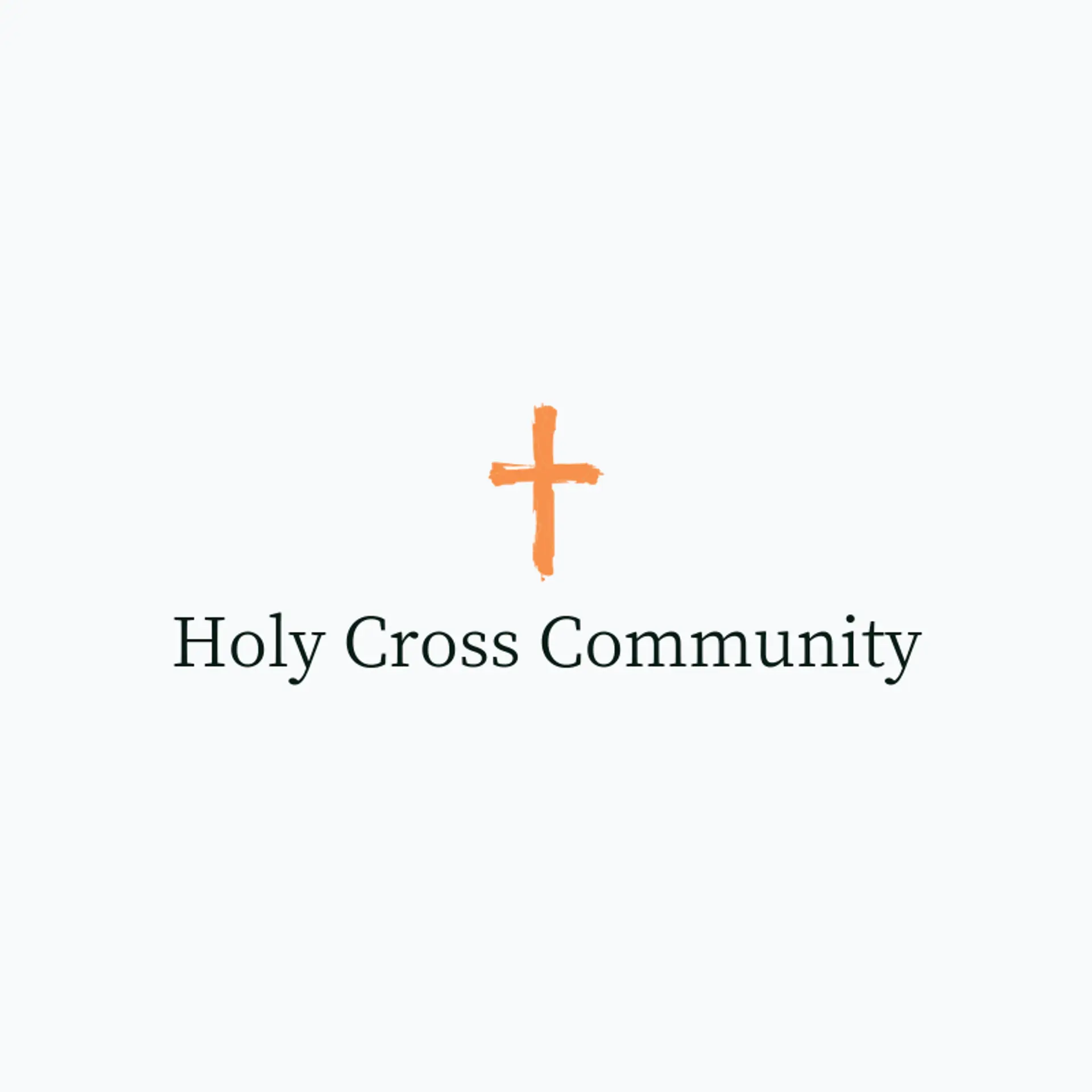 Holy Cross Community logo for catholic