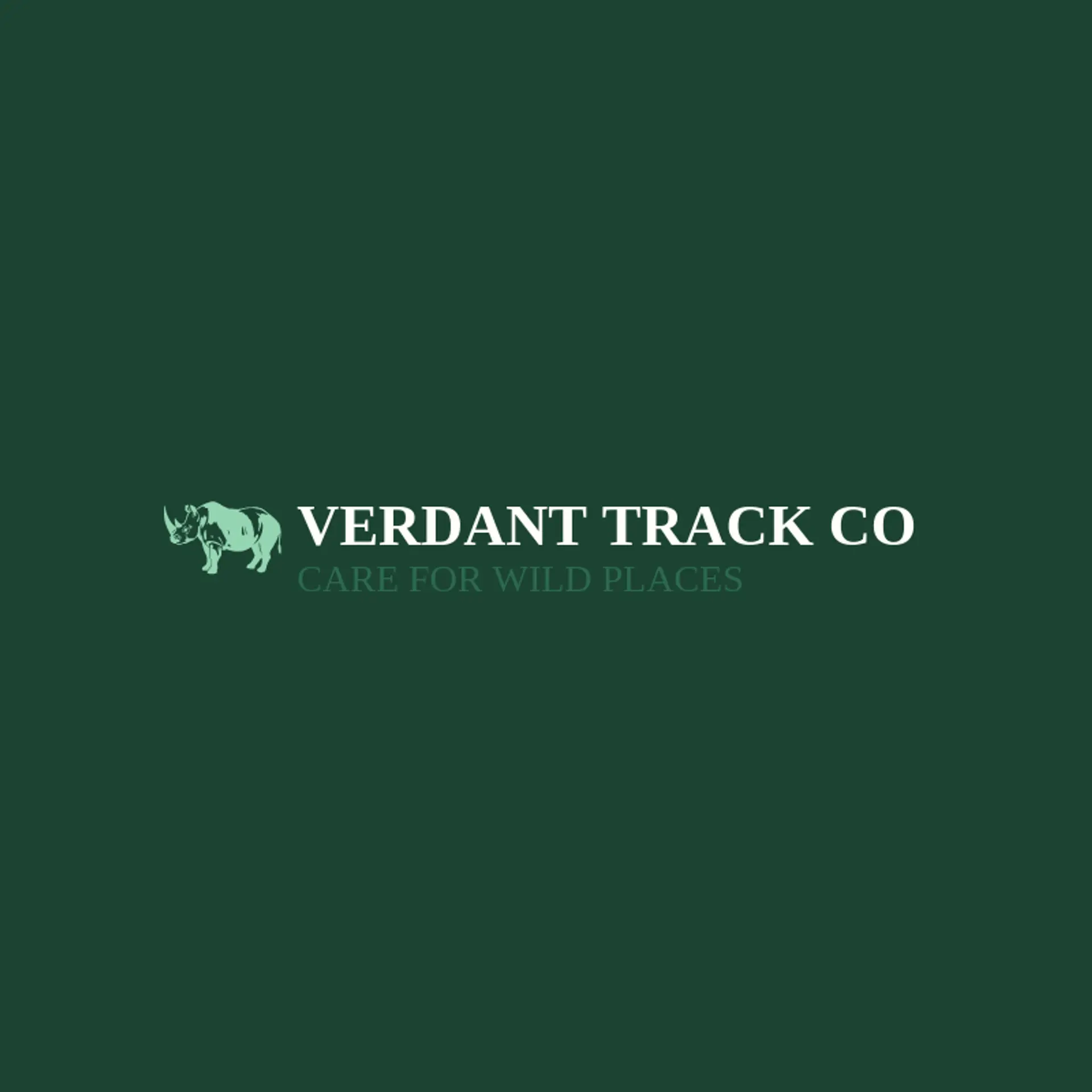 Verdant Track Co logo for rhino