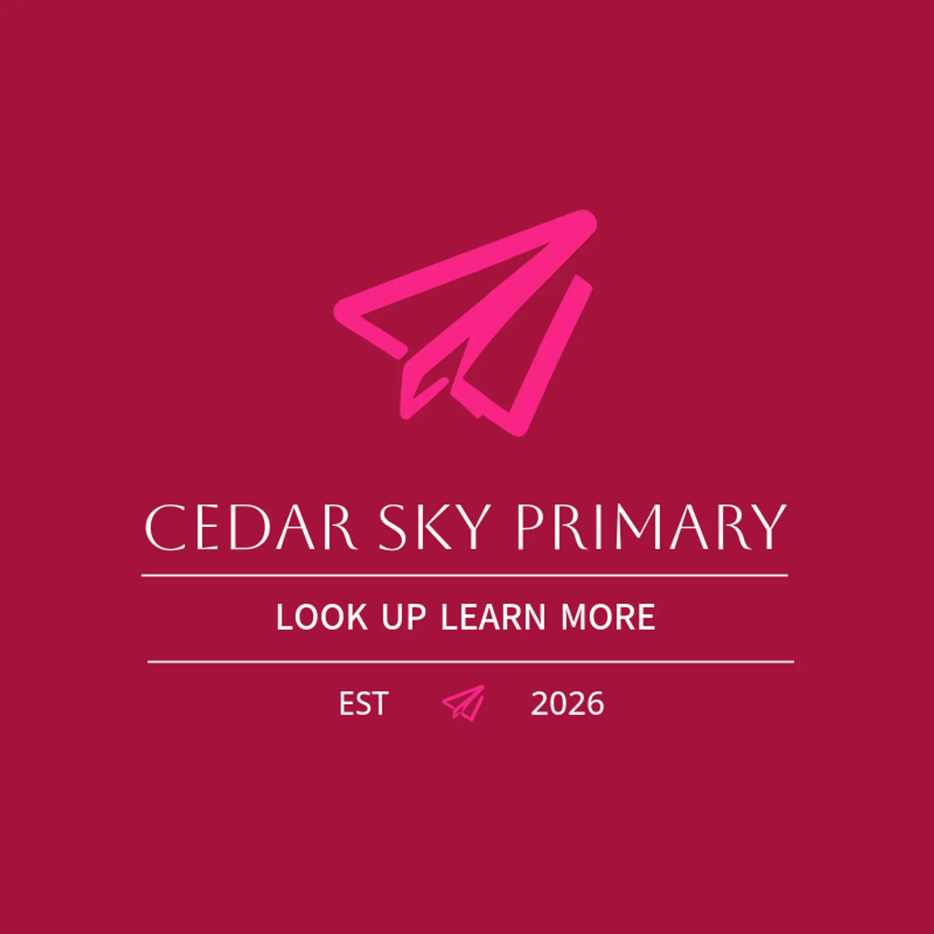 Cedar Sky Primary logo for primary school