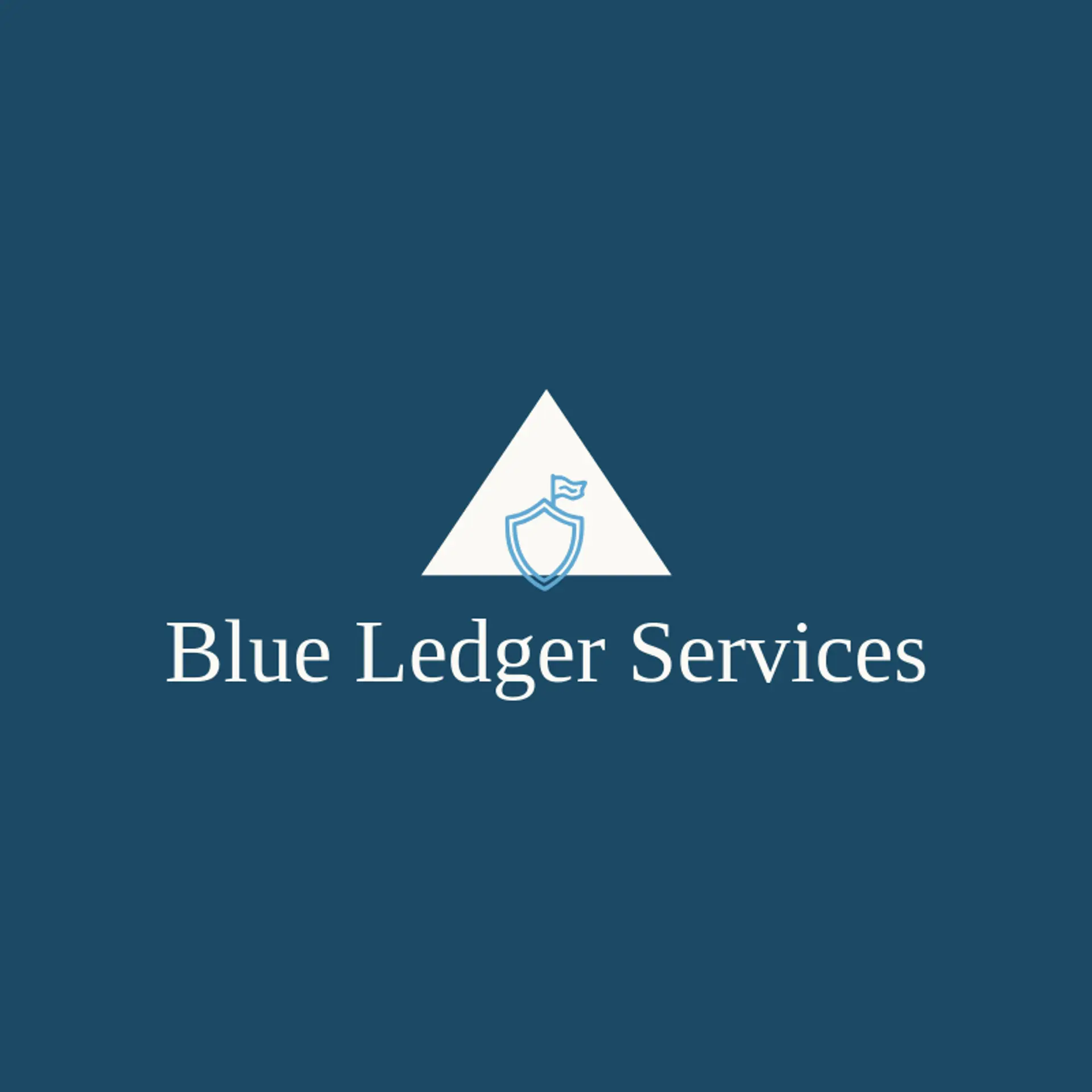 Blue Ledger Services logo for compliance