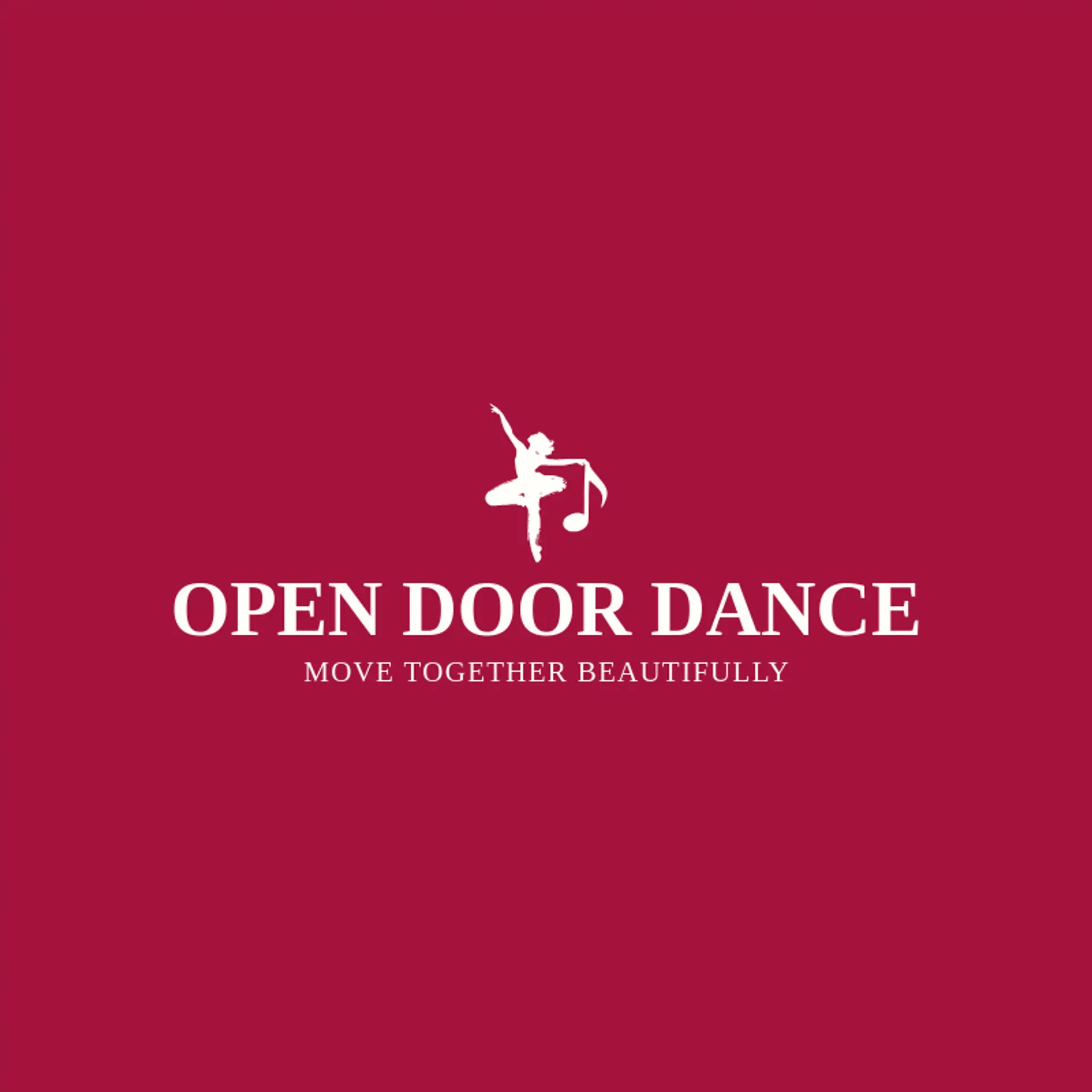 Open Door Dance logo for dancer