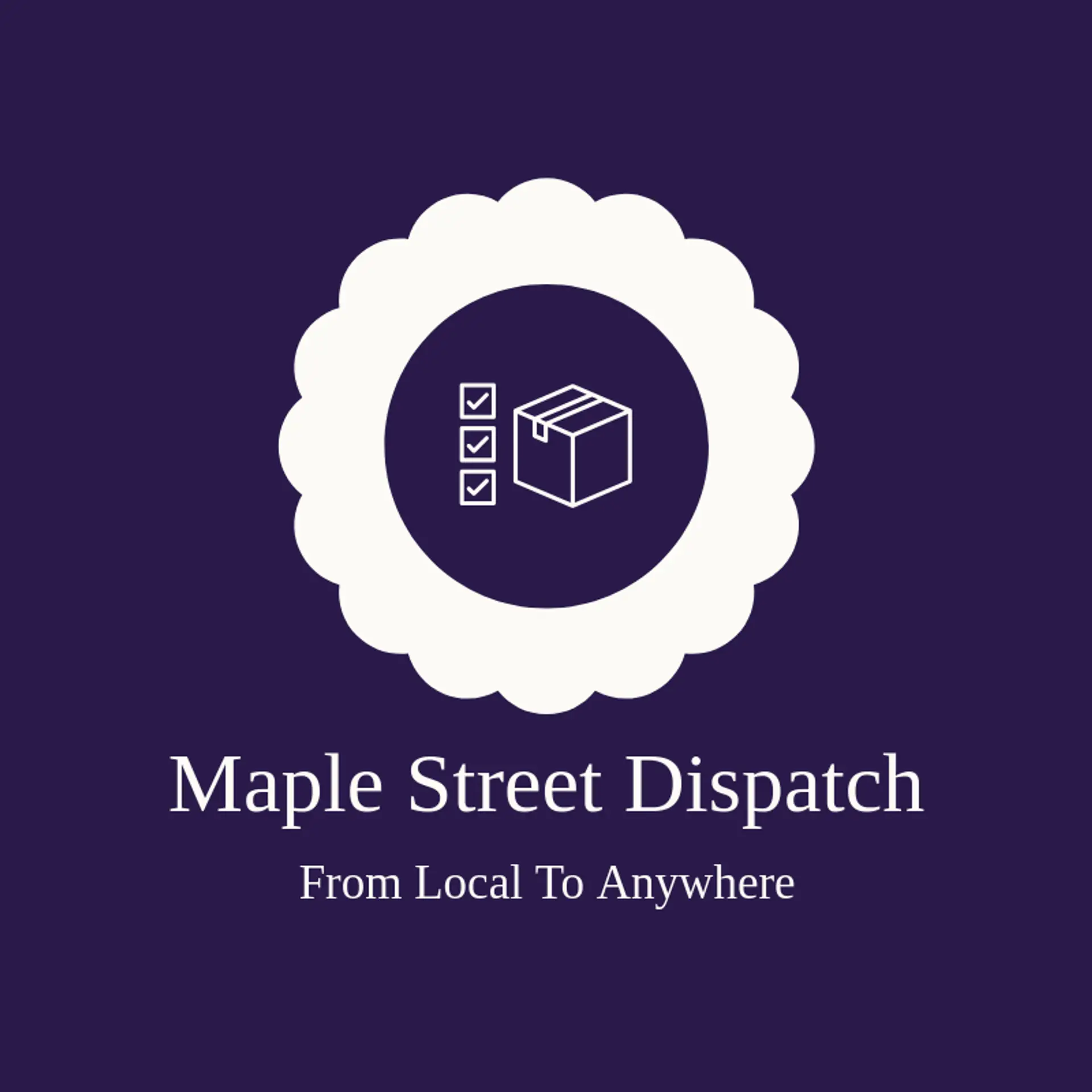 Maple Street Dispatch logo for express