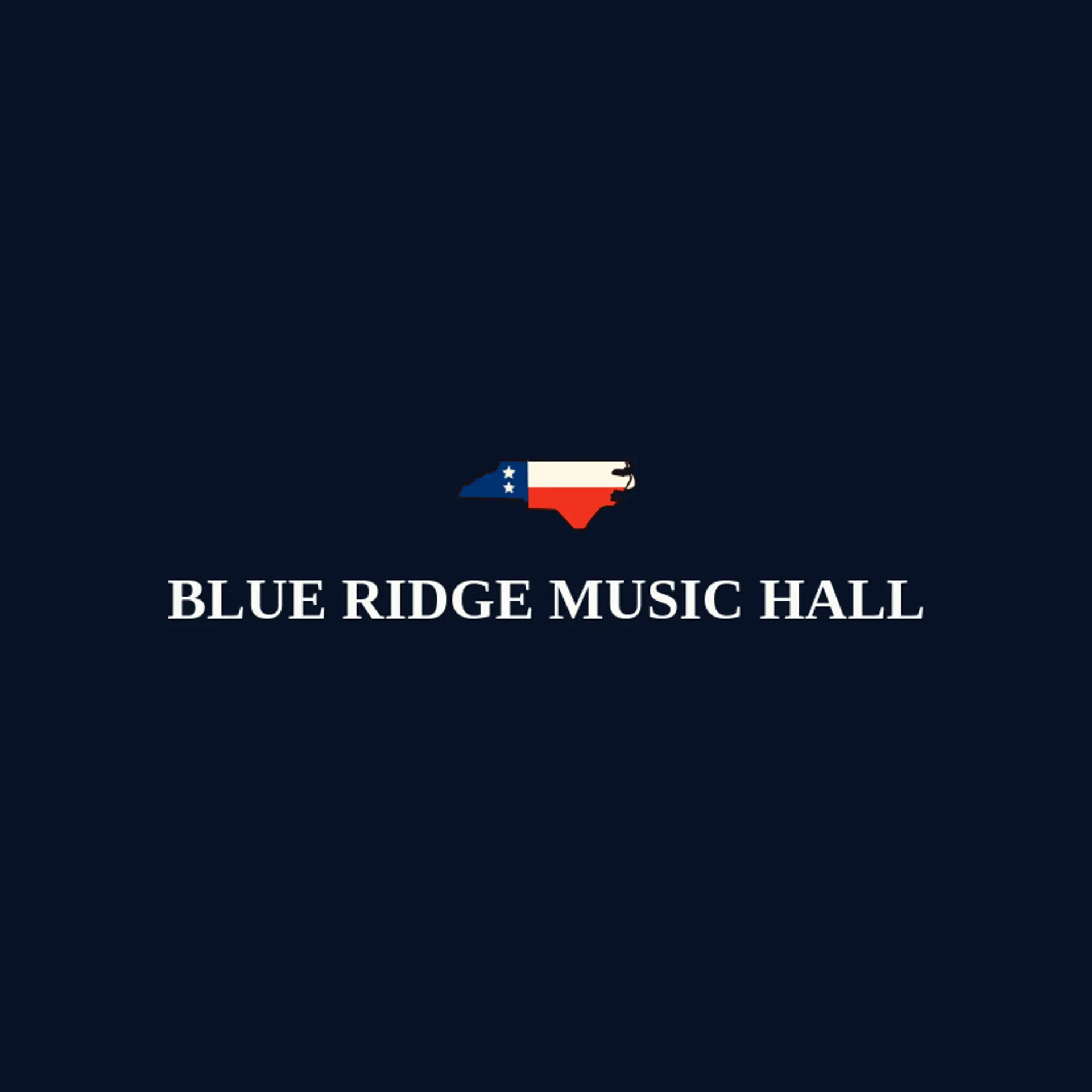 Blue Ridge Music Hall logo for north carolina