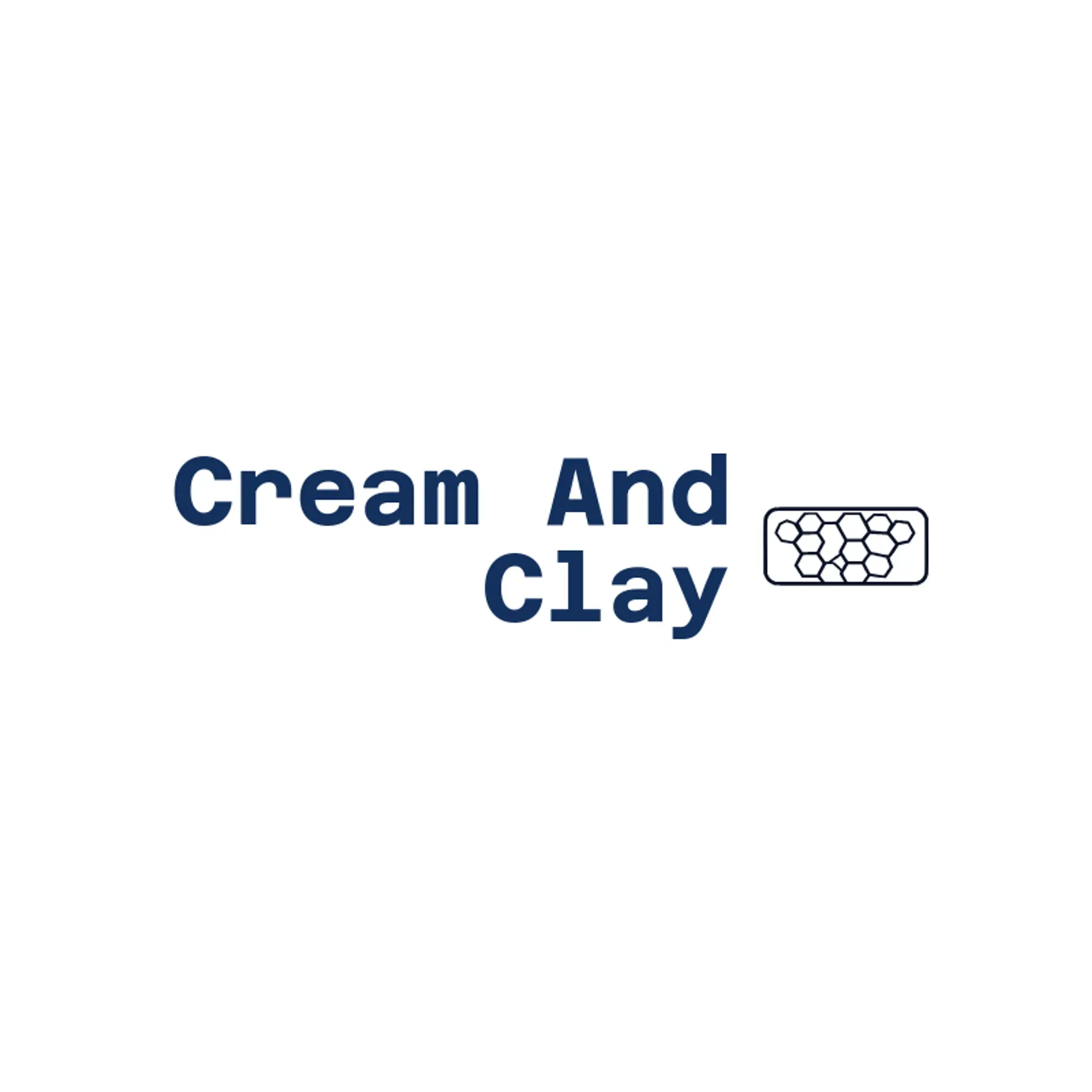 Cream And Clay logo for soap