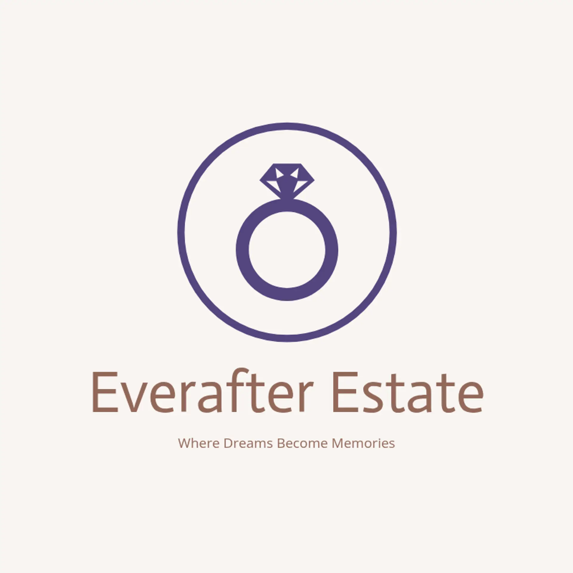 EverAfter Estate logo for wedding venue