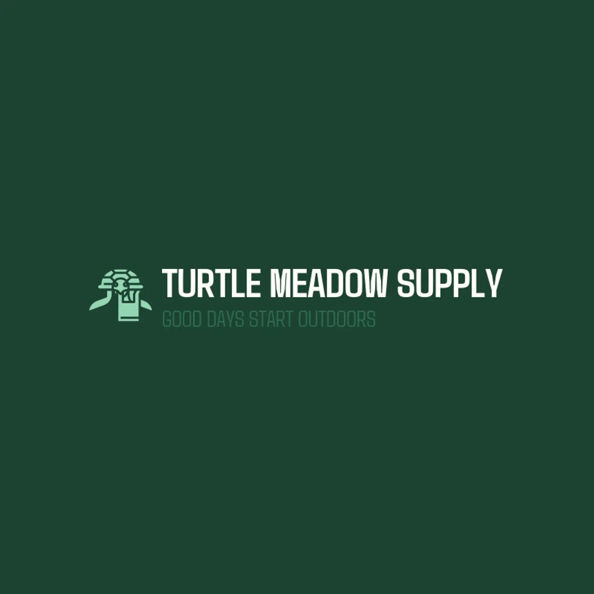 Turtle Meadow Supply logo for turtle