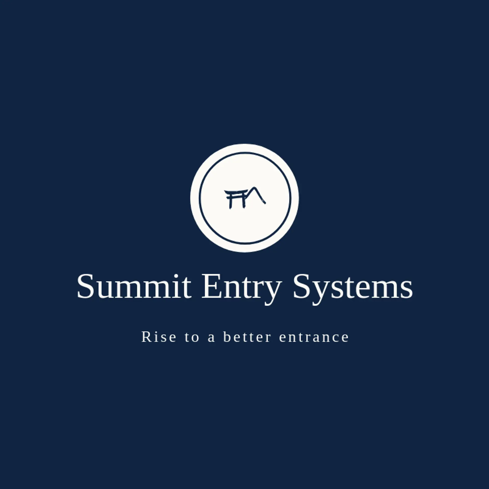Summit Entry Systems logo for gate
