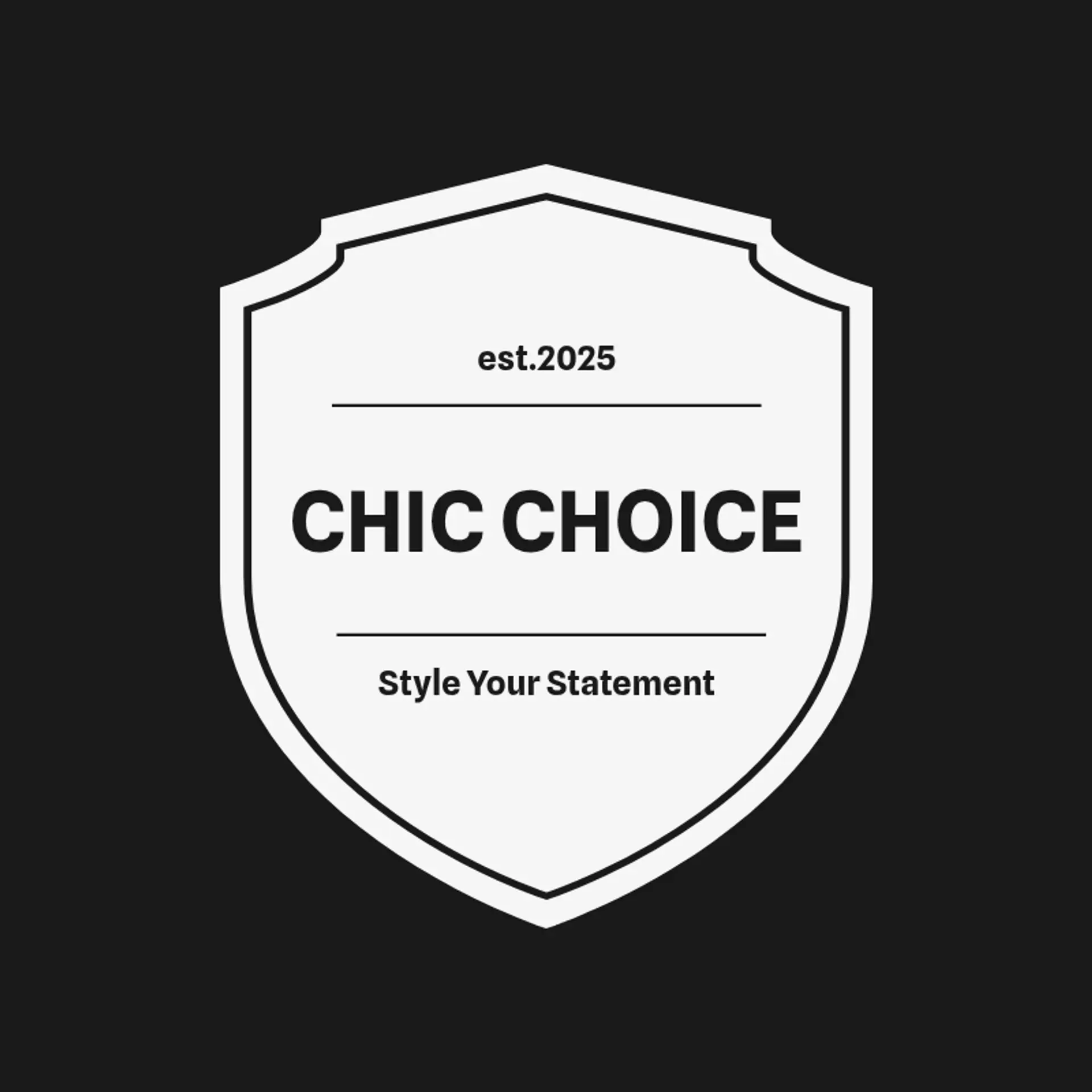 Chic Choice logo for fashion wear