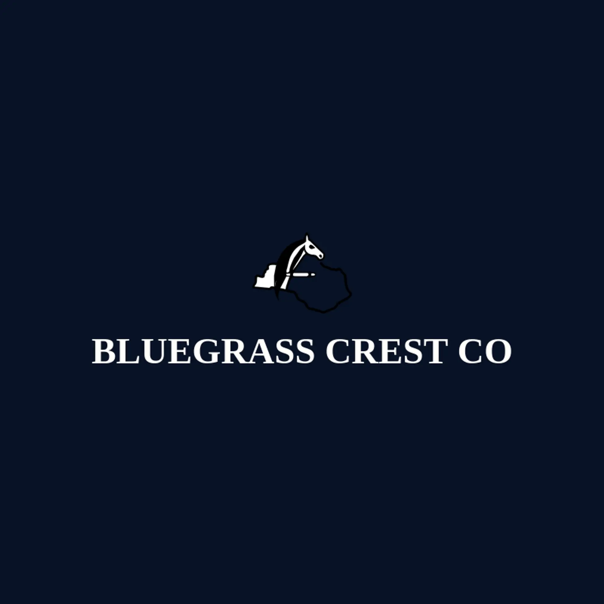 Bluegrass Crest Co logo for kentucky