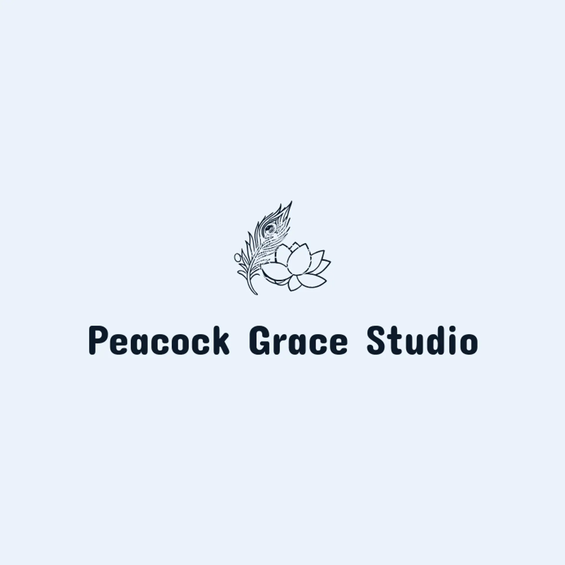 Peacock Grace Studio logo for hindu