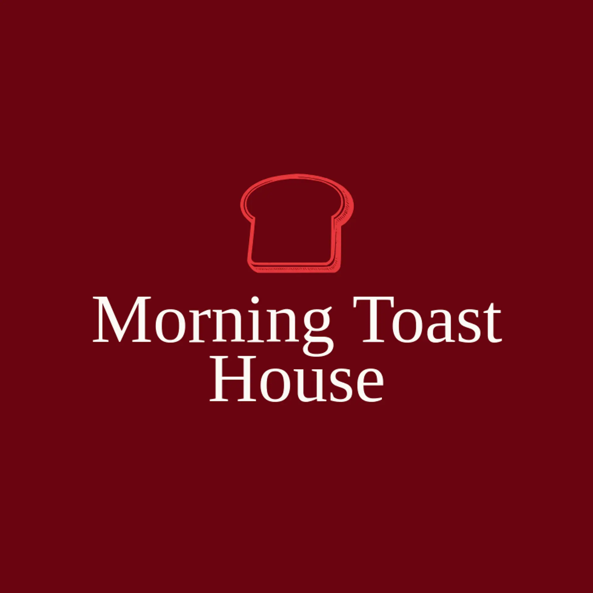 Morning Toast House logo for bread