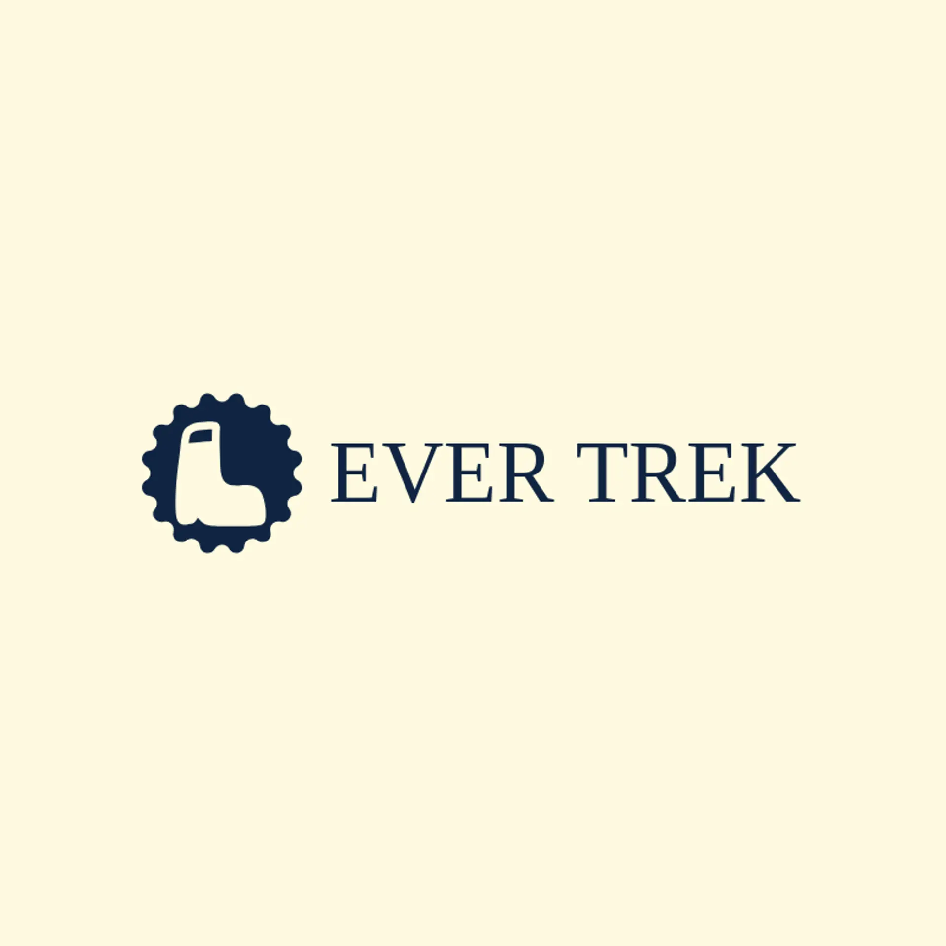 Ever Trek logo for boot