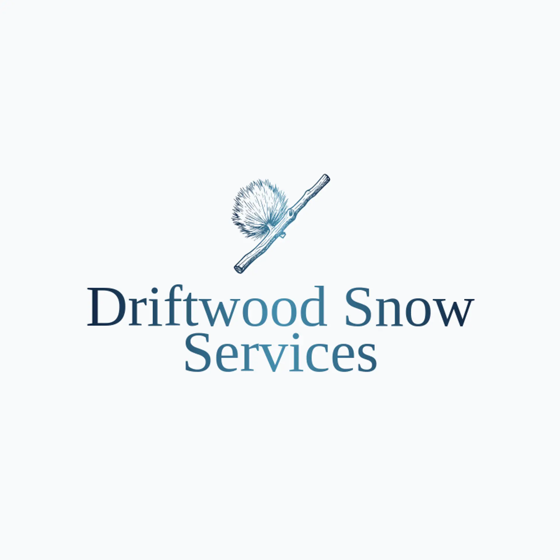 Driftwood Snow Services logo for snow removal