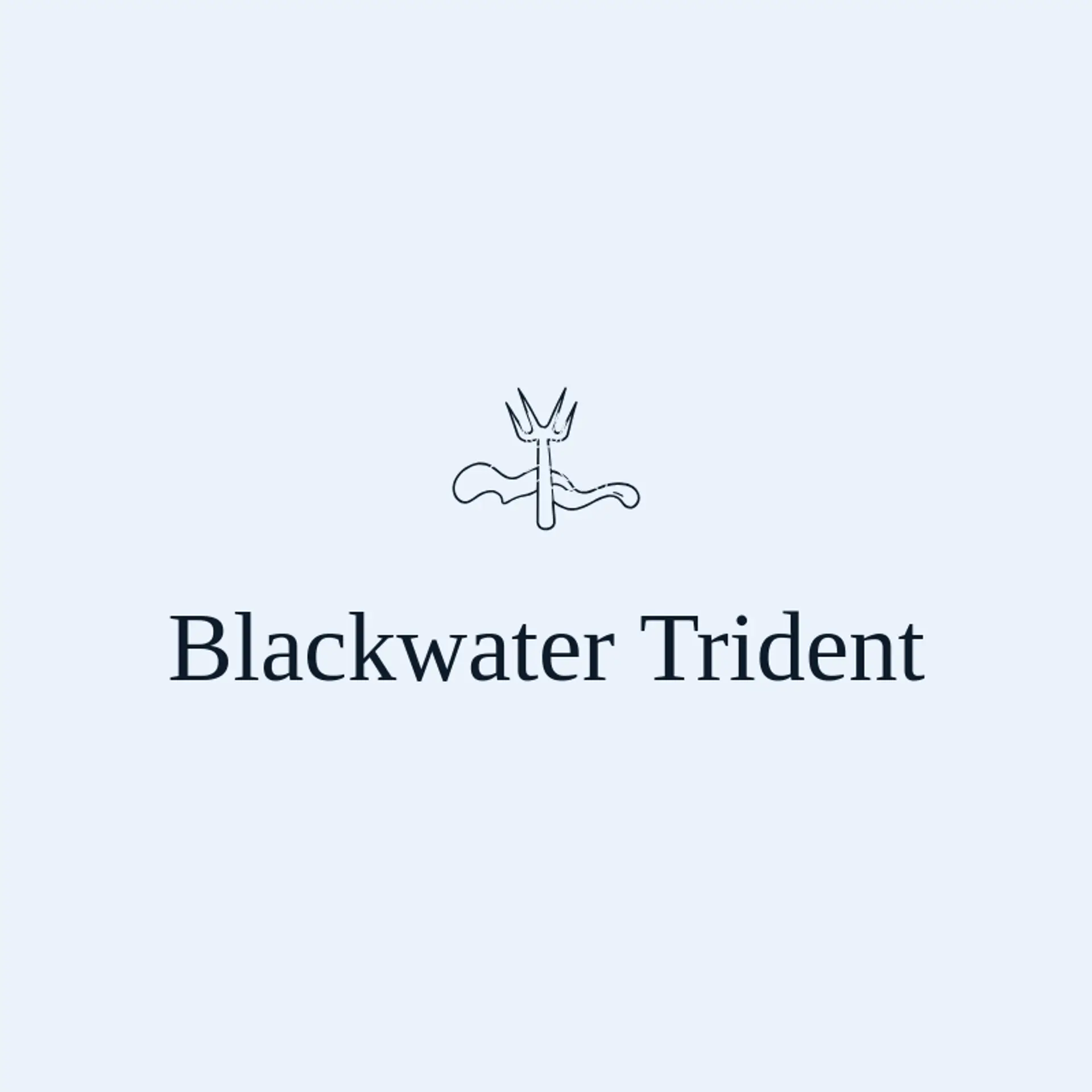 Blackwater Trident logo for trident