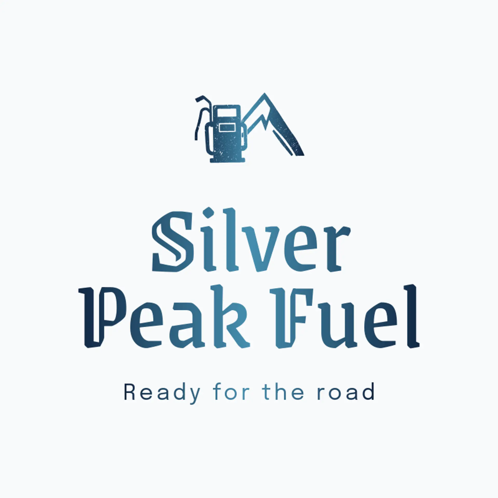 Silver Peak Fuel logo for gas station