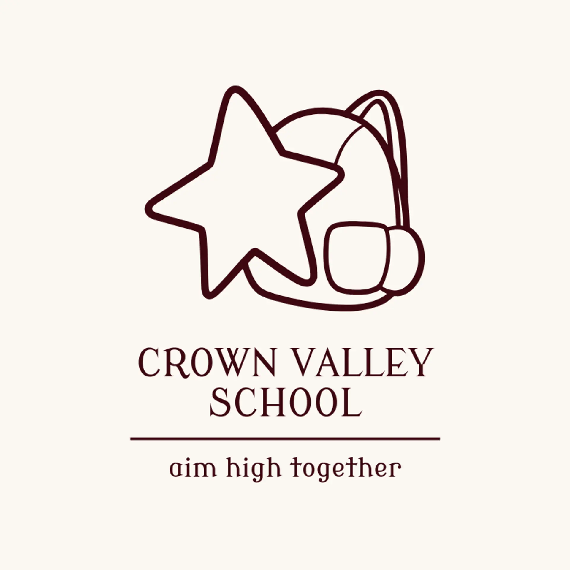 Crown Valley School logo for primary school