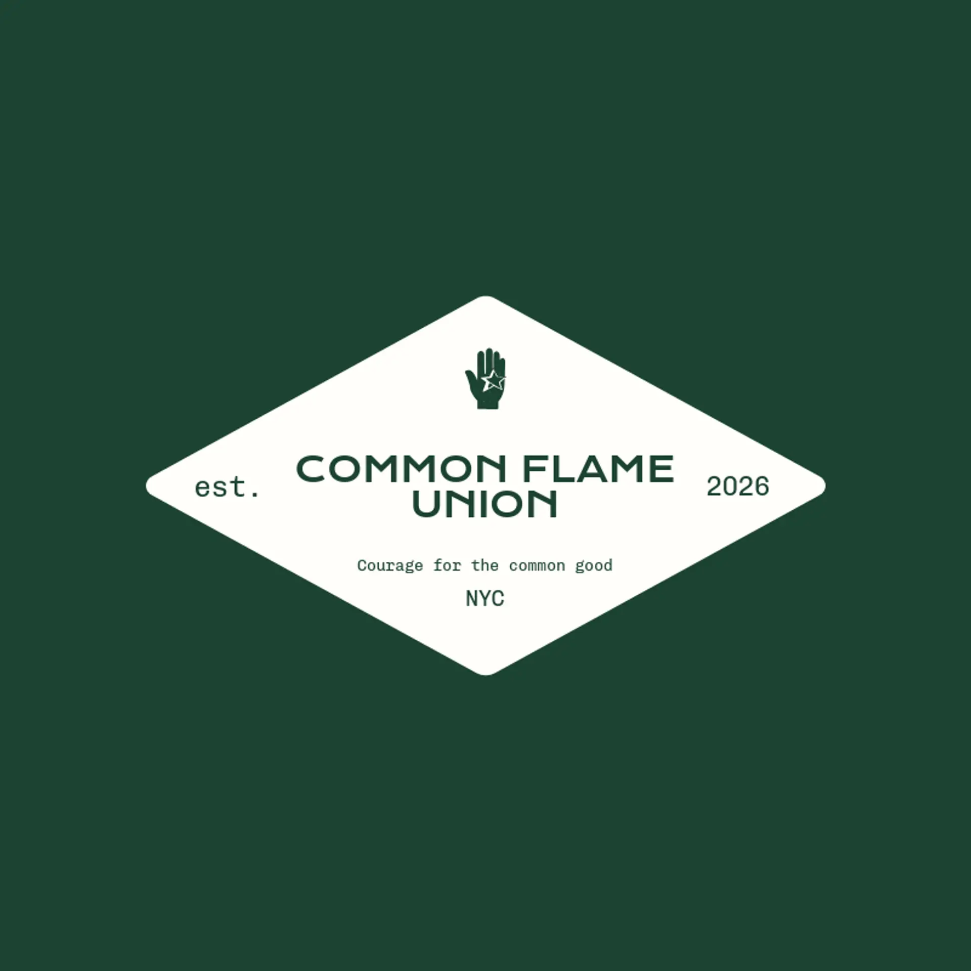 Common Flame Union logo for justice