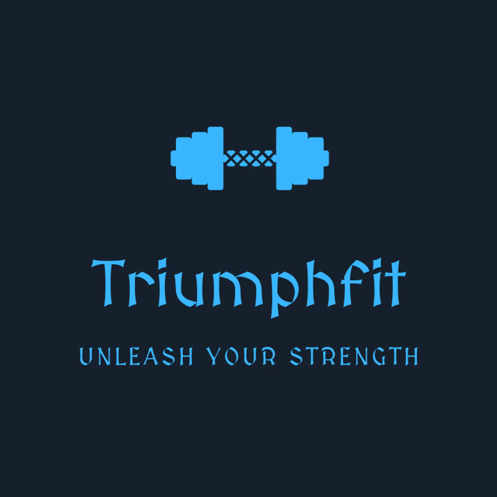 PowerPulse Fitness logo for fitness gym
