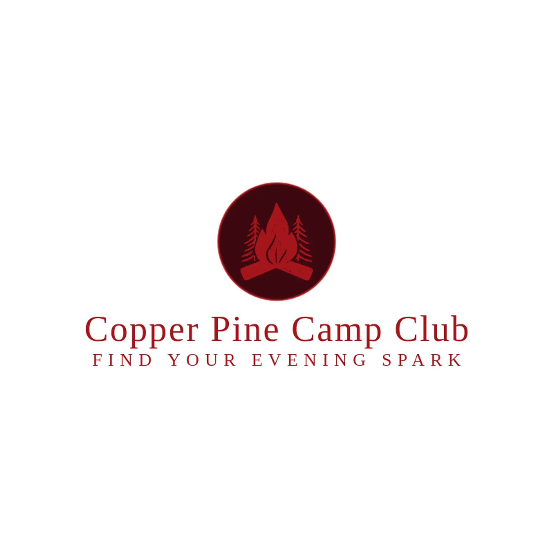 Copper Pine Camp Club logo for campfire