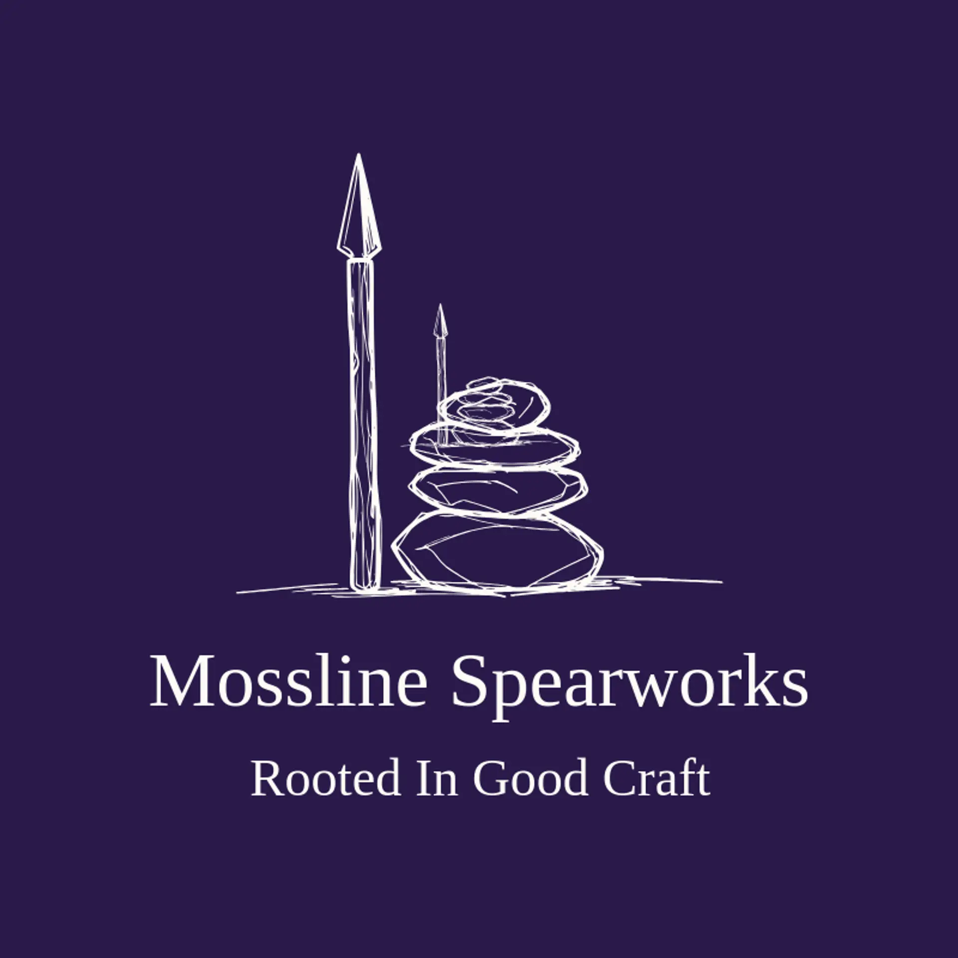 Mossline Spearworks logo for spear