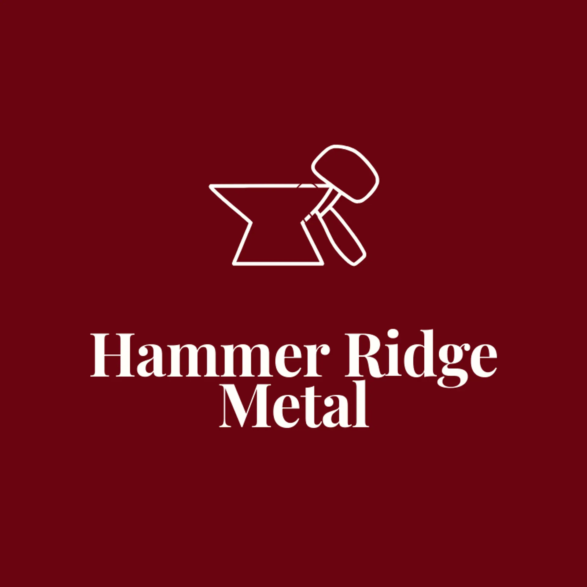 Hammer Ridge Metal logo for welding