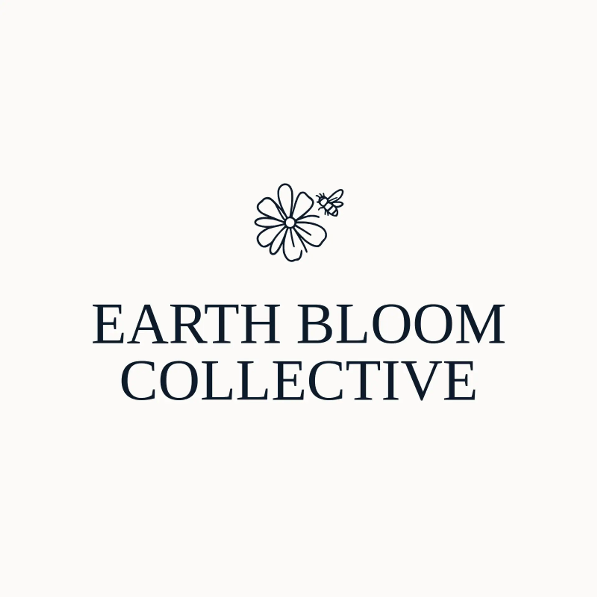 Earth Bloom Collective logo for natural