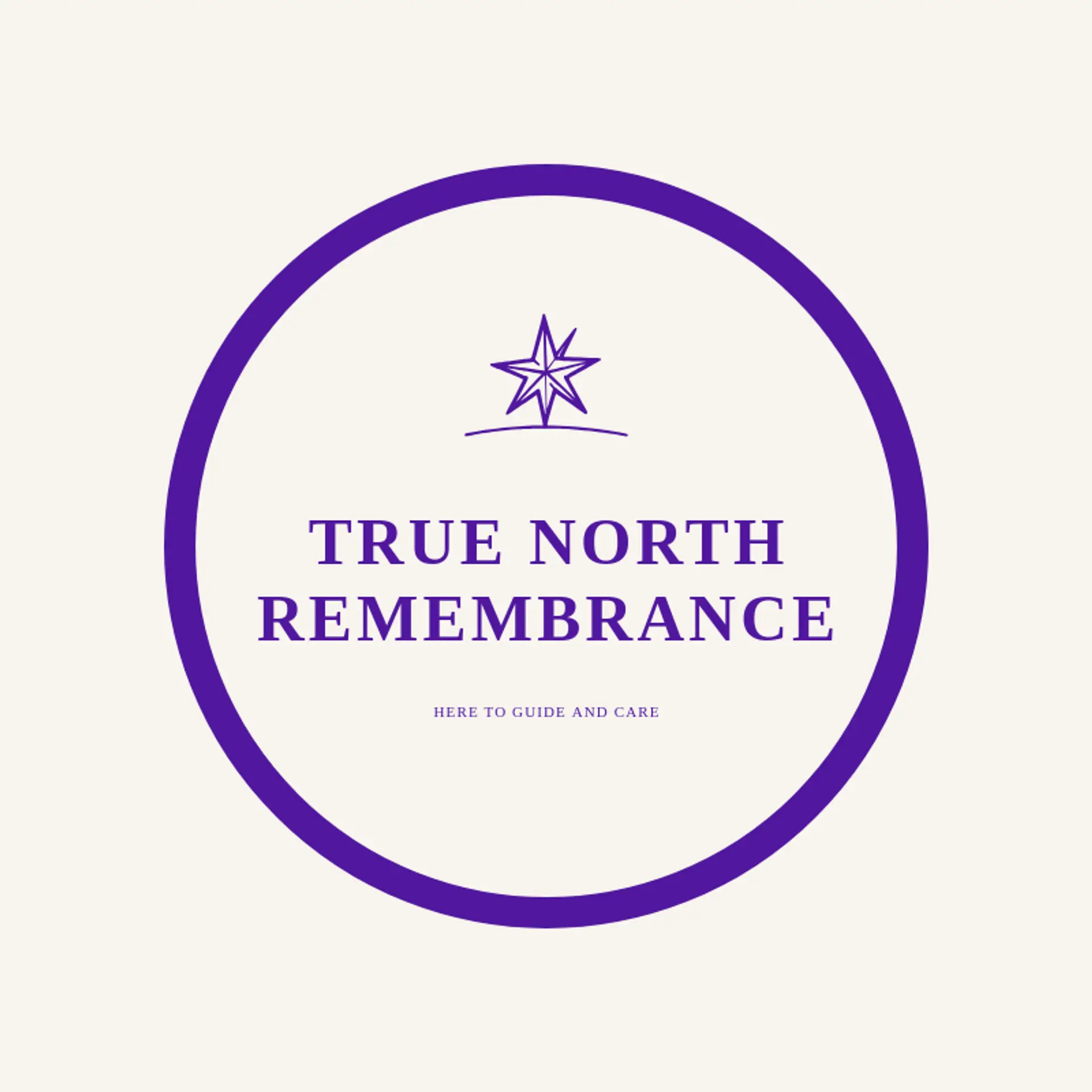 True North Remembrance logo for funeral home