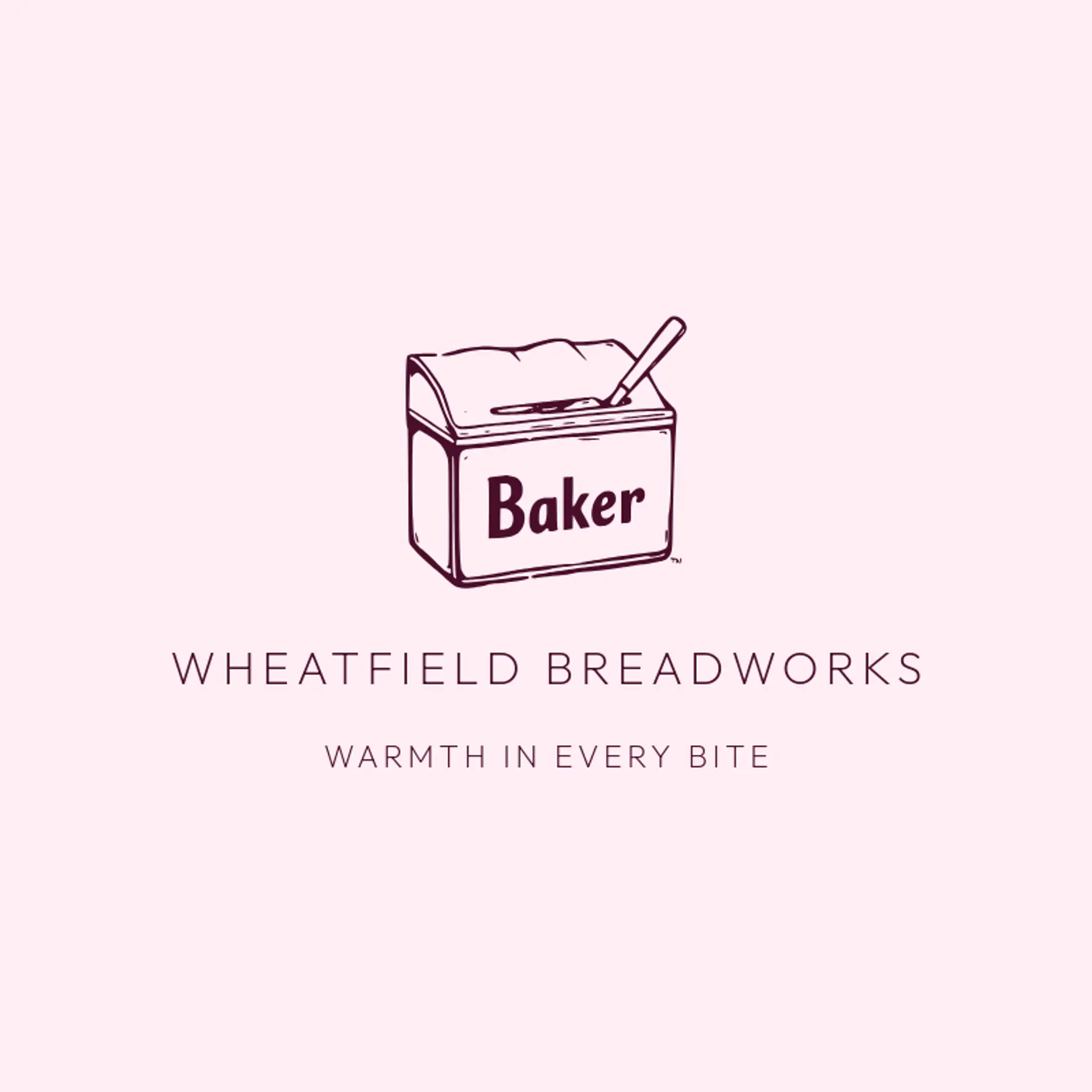 Wheatfield Breadworks logo for baker