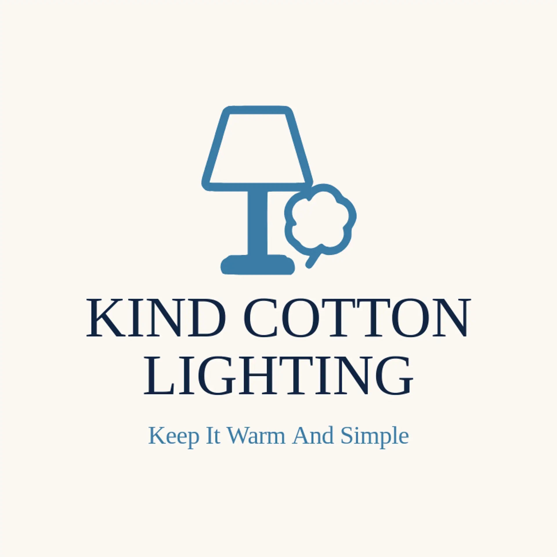 Kind Cotton Lighting logo for lamp