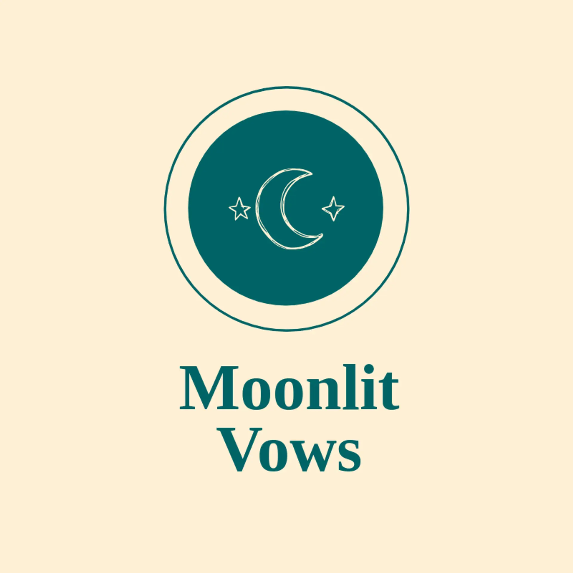 Moonlit Vows logo for lover