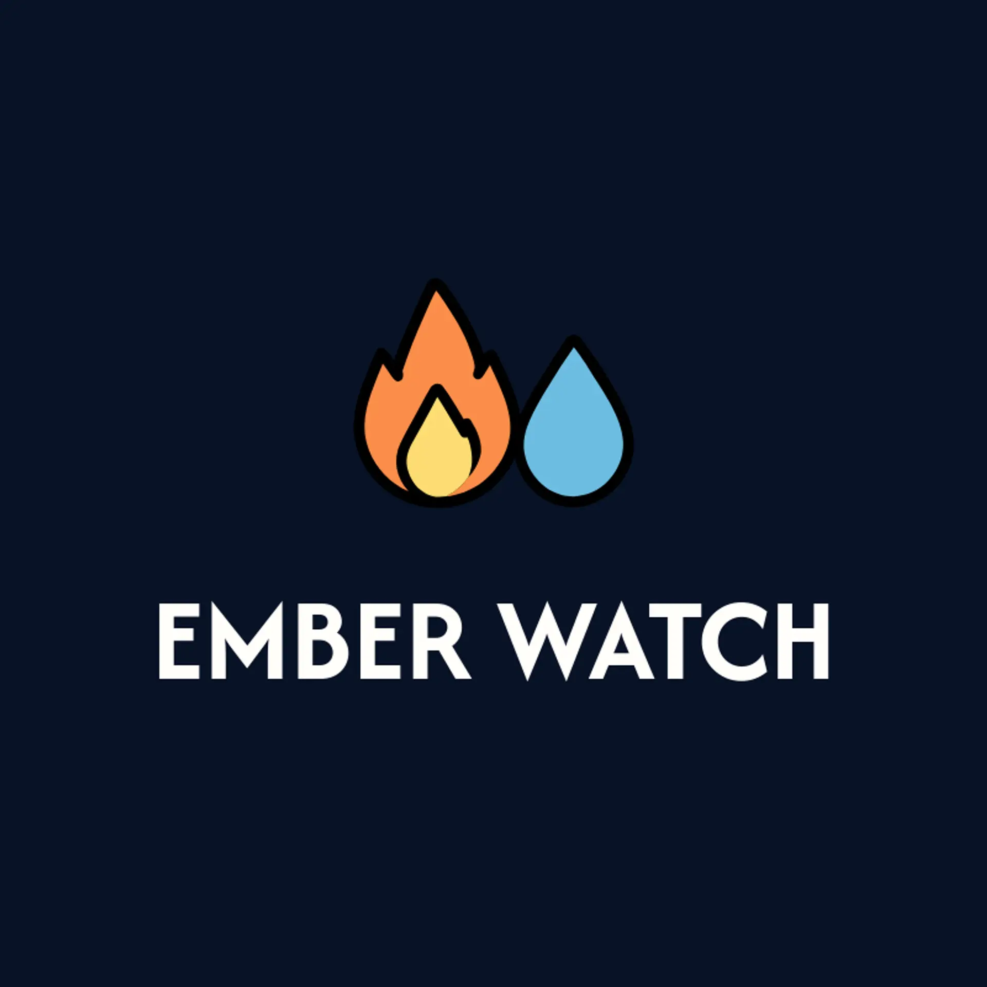 Ember Watch logo for fire department