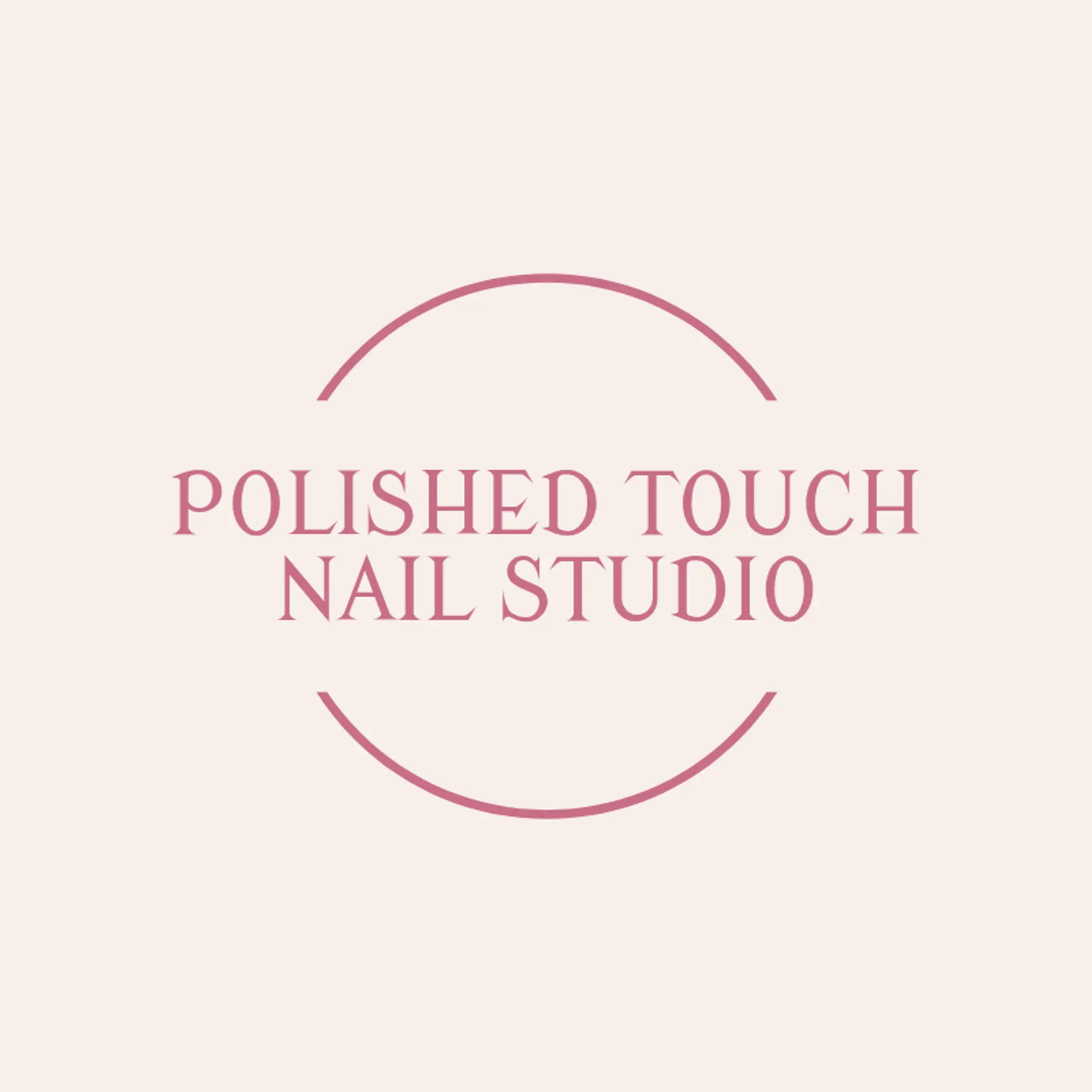 Polished Touch Nail Studio logo for nail salon