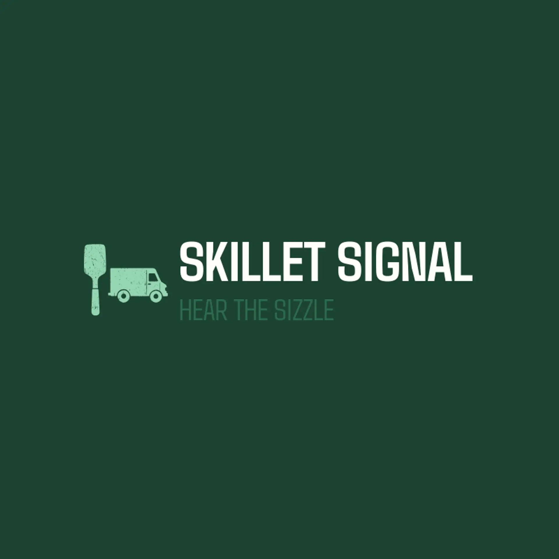 Skillet Signal logo for food truck