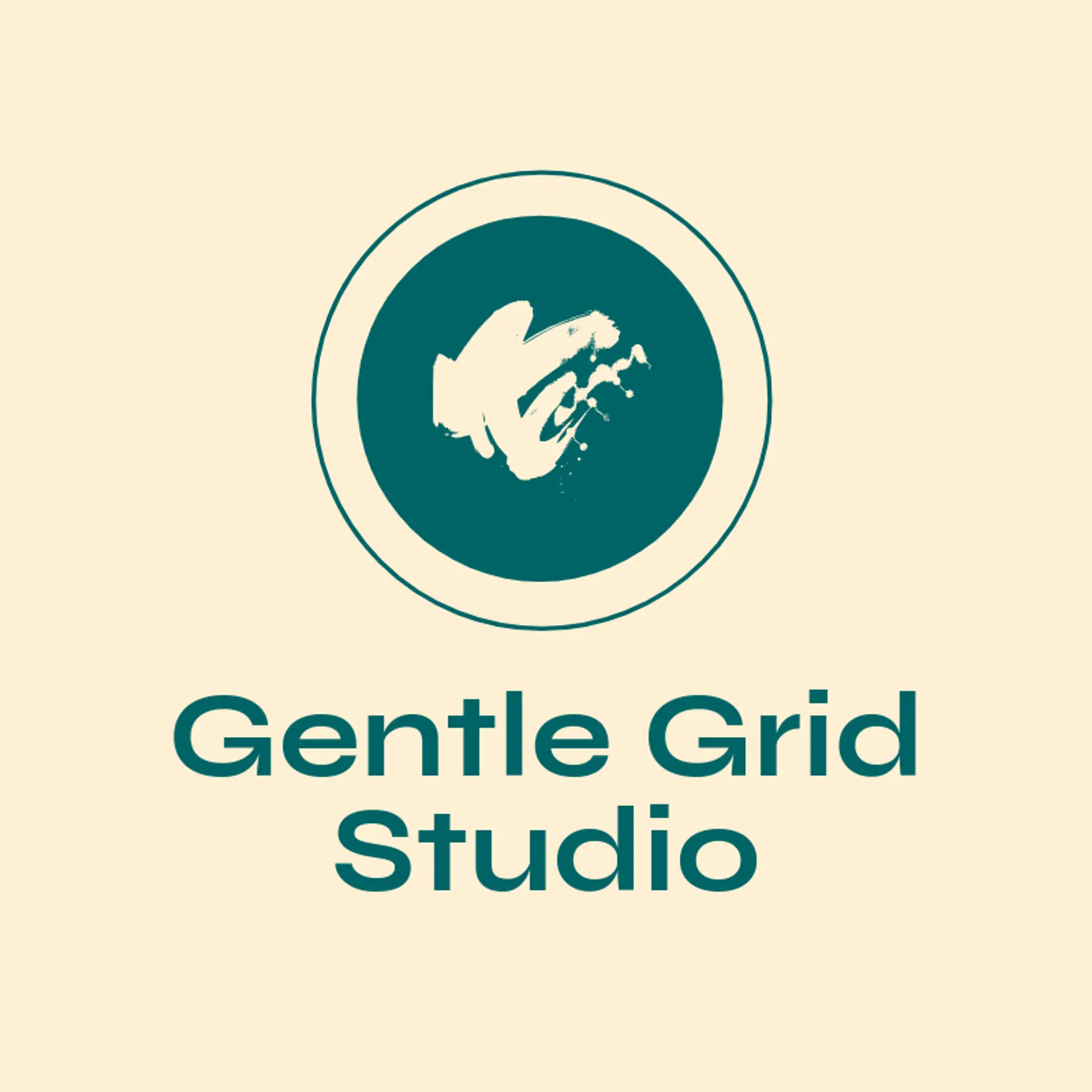 Gentle Grid Studio logo for line