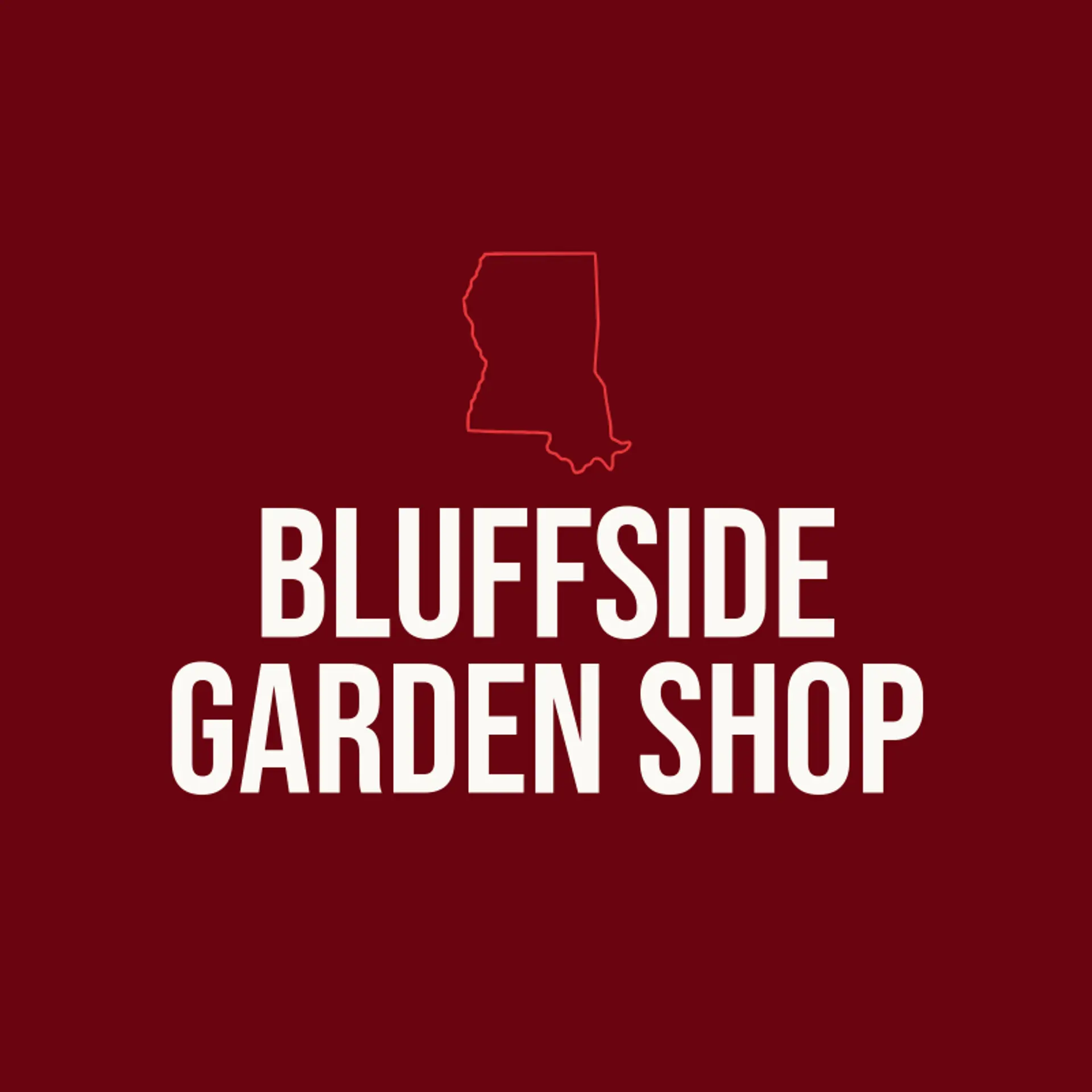 Bluffside Garden Shop logo for mississippi