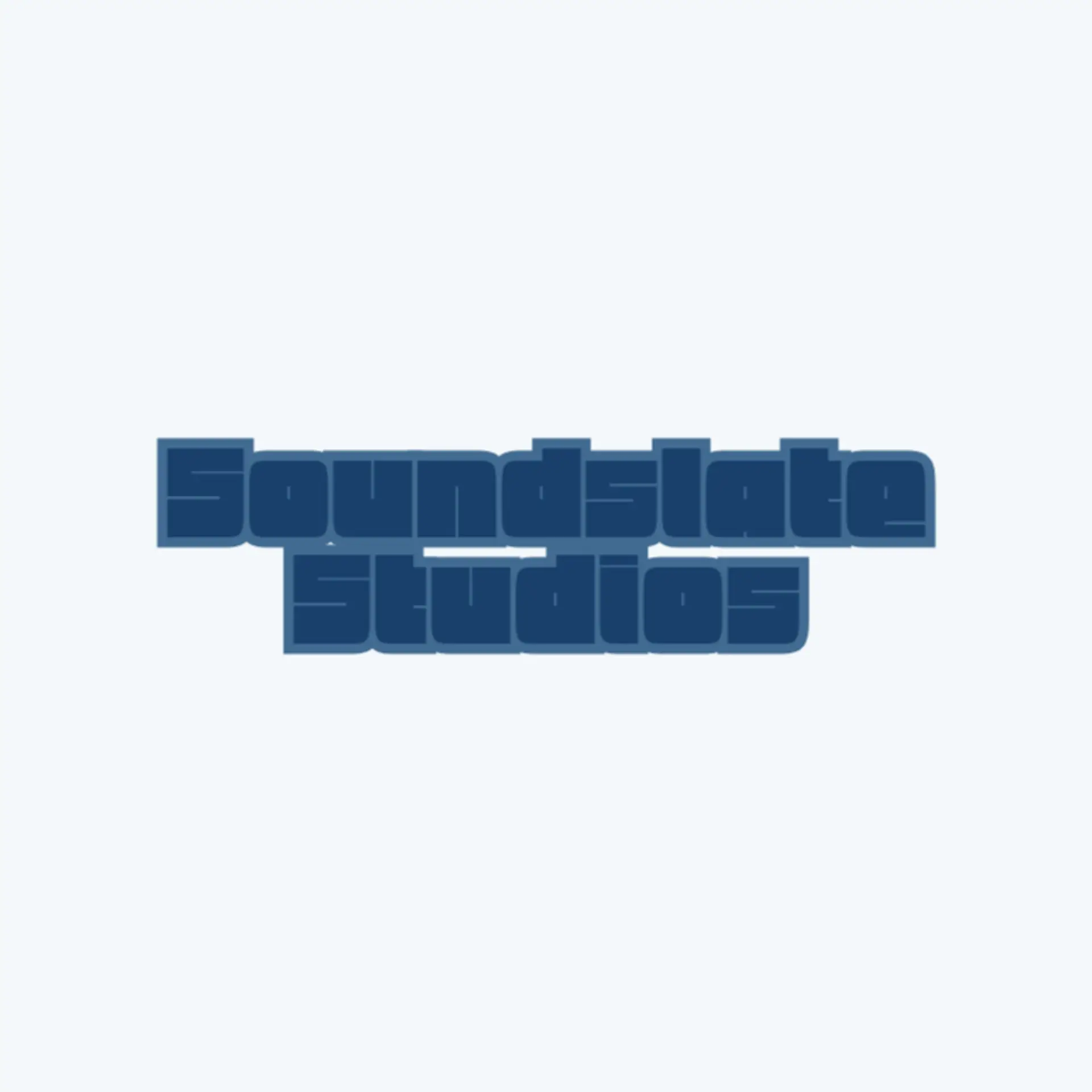SoundSlate Studios logo for music studio